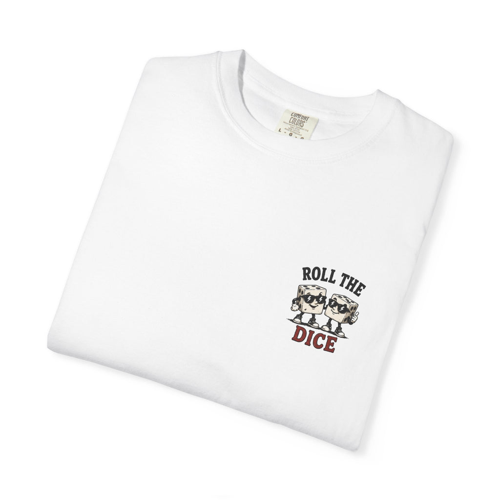Roll The Dice T‑Shirt – Vintage Dice Cartoon Game Tee