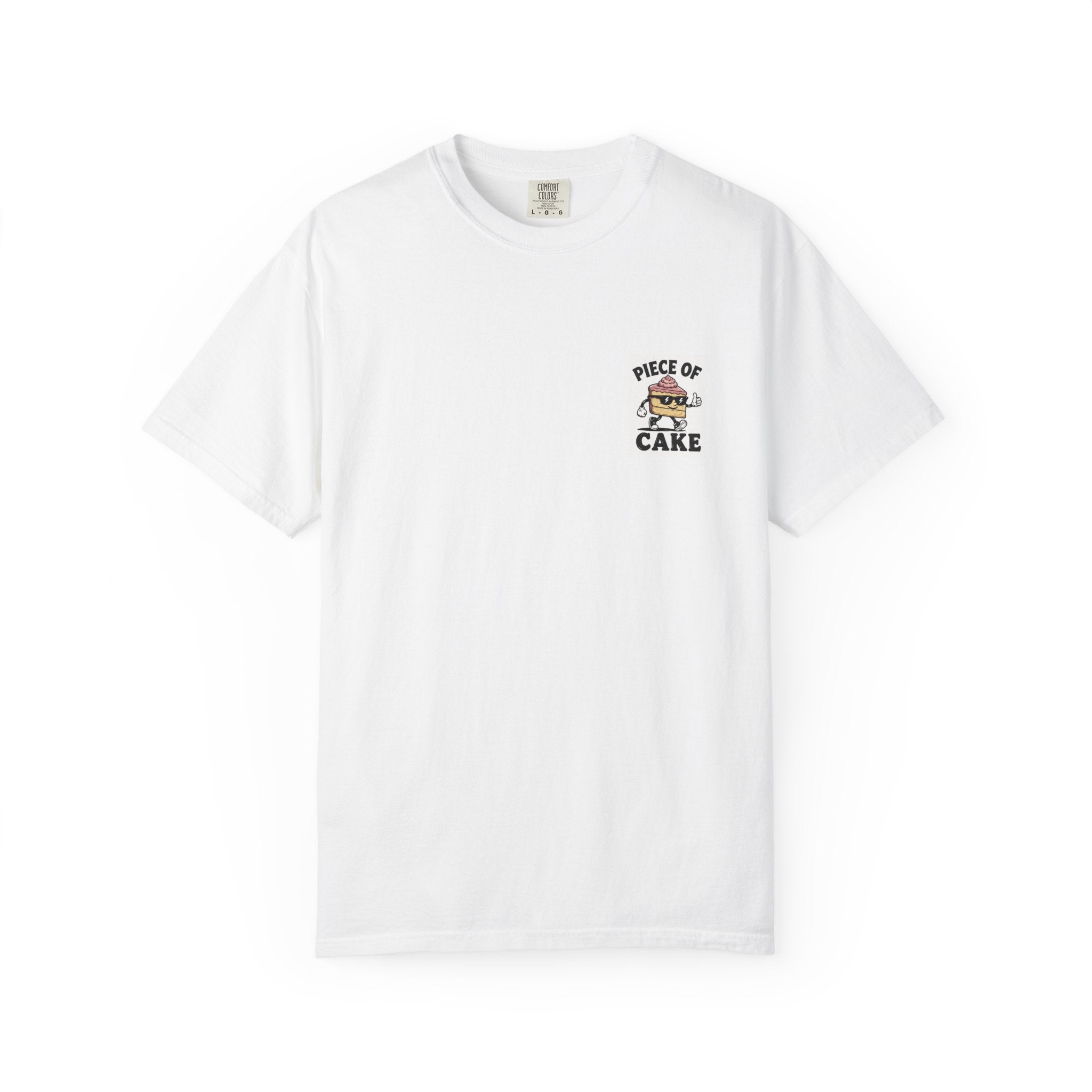 Piece of Cake T-Shirt – Retro Cartoon Cake Graphic Tee