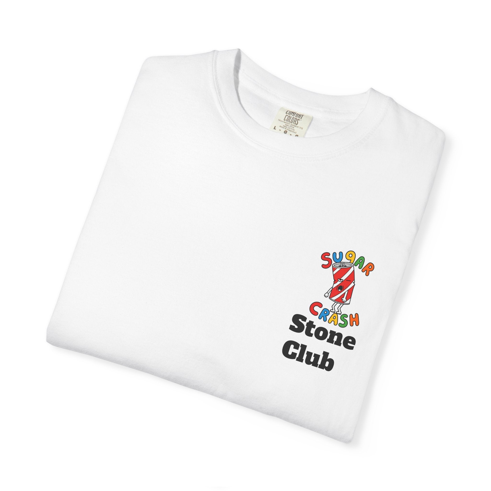 Sugar Crash Club T-Shirt — Retro Soda Can Graphic Tee