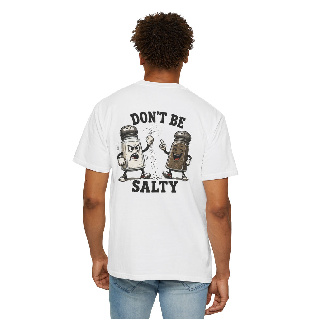 Don't Be Salty T-Shirt – Salt & Pepper Cartoon Graphic Tee