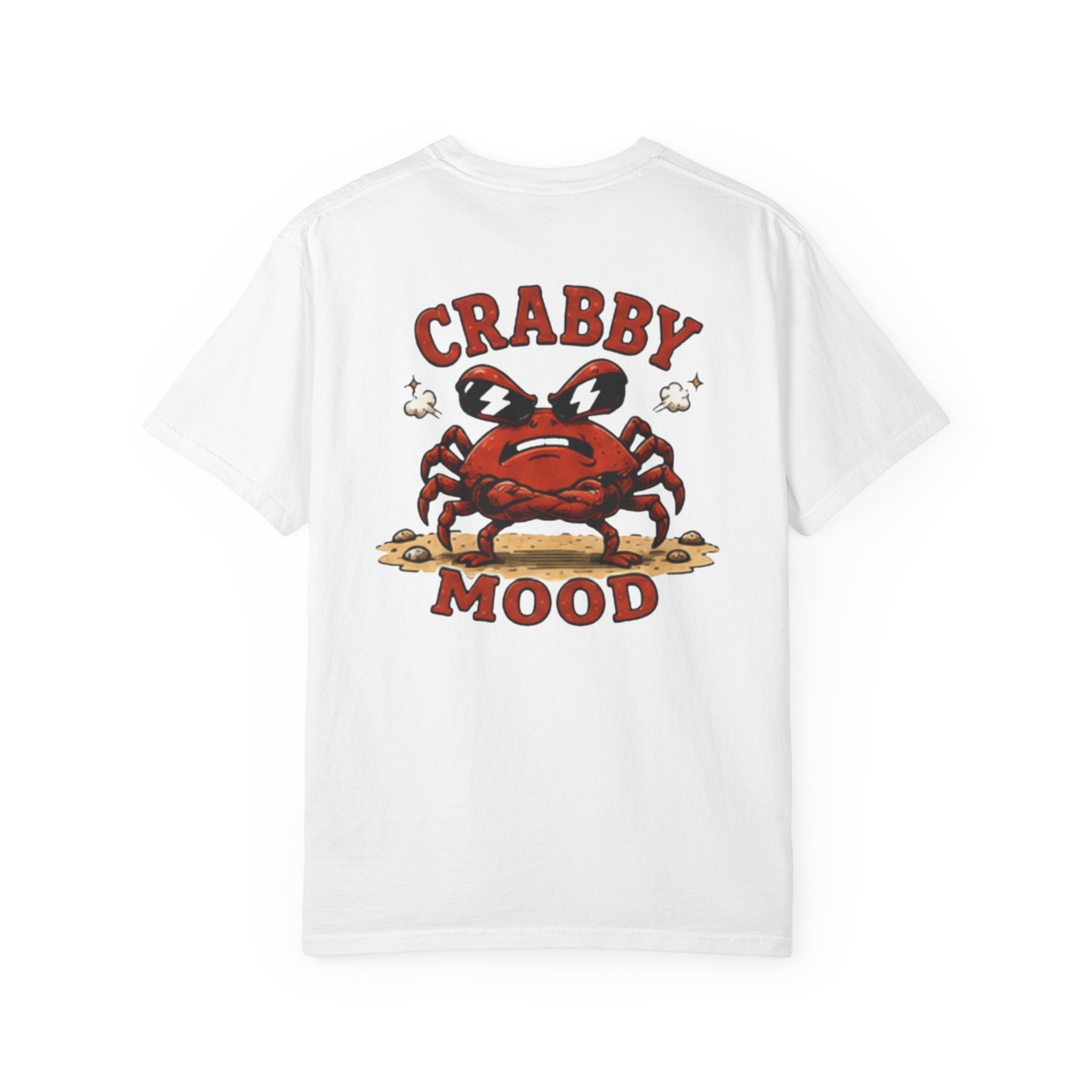 Crabby Mood T-Shirt — Retro Angry Crab Graphic Tee