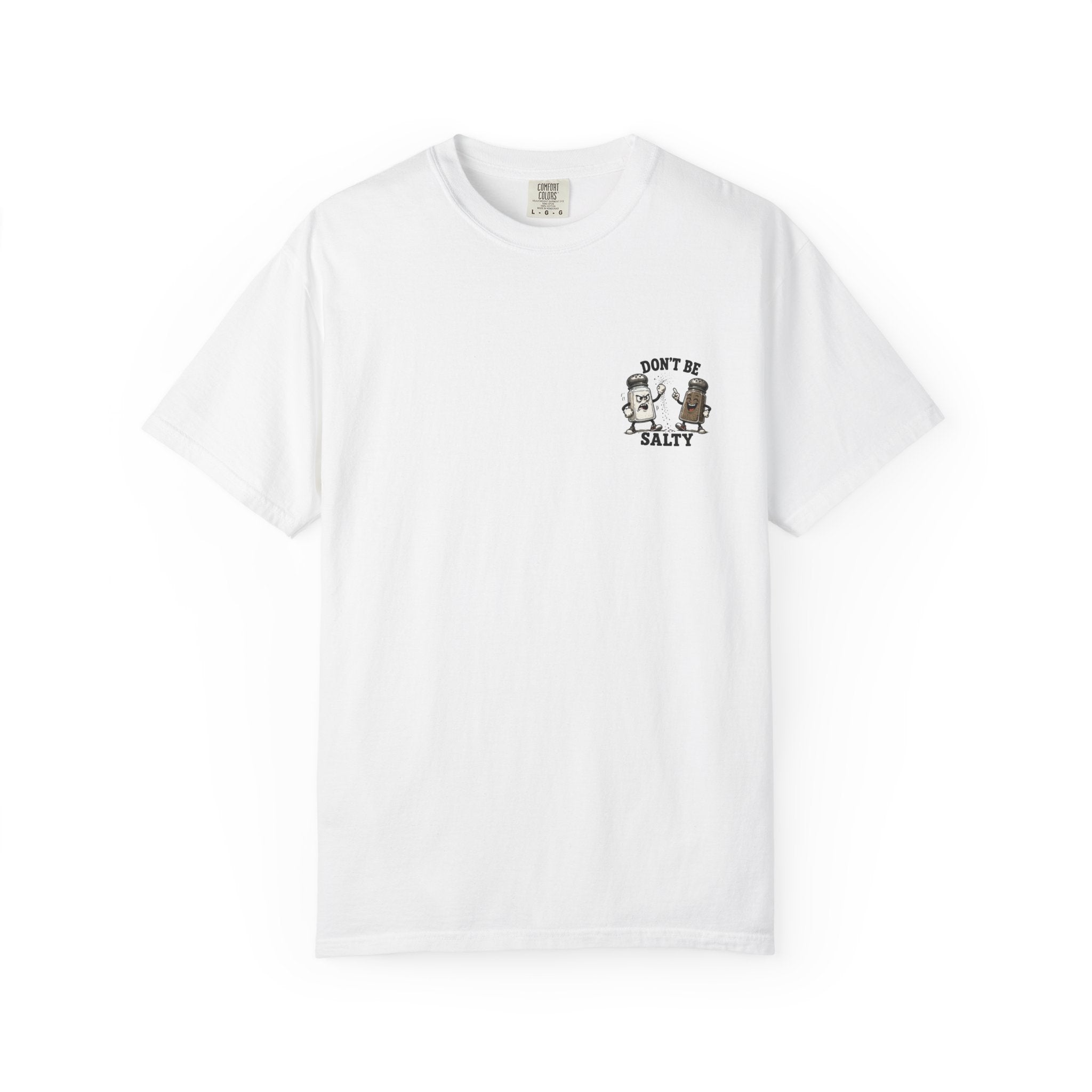 Don't Be Salty T-Shirt – Salt & Pepper Cartoon Graphic Tee