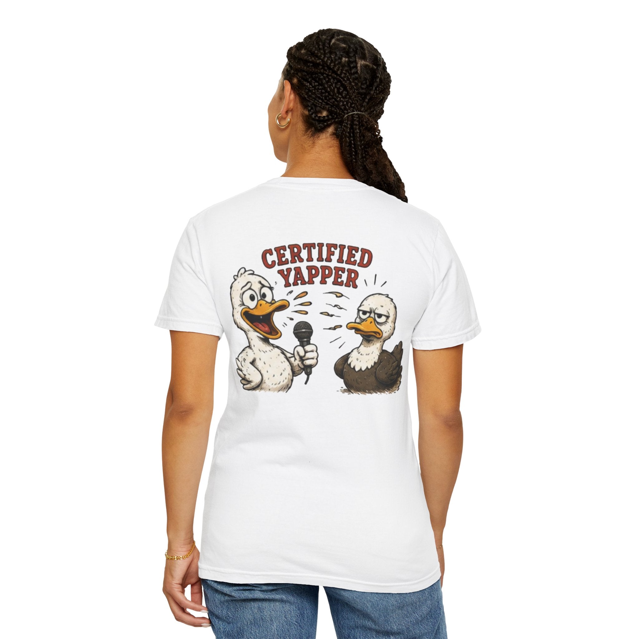 Certified Yapper Duck T-Shirt – Funny Duck Graphic Tee