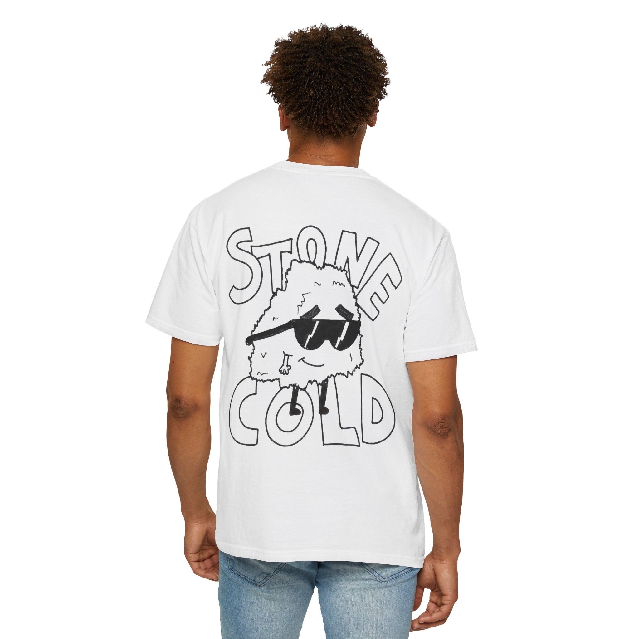 Stone Cold Graphic T-Shirt — Retro Cool Mascot Tee
