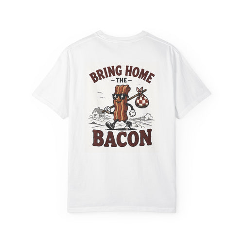Bring Home the Bacon T-Shirt — Vintage Bacon Graphic Tee