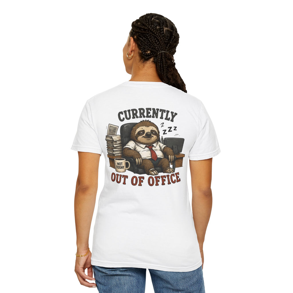 Currently Out of Office Sloth T-Shirt