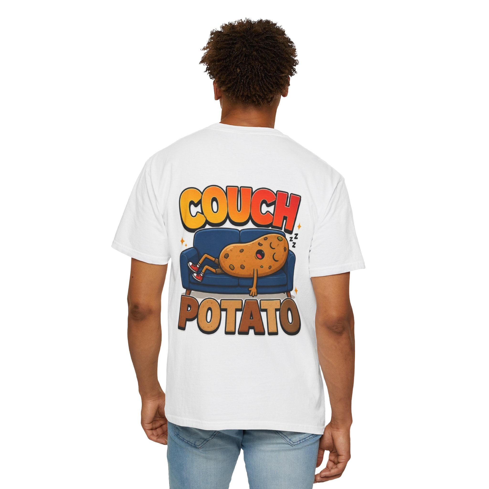 Couch Potato T-Shirt — Funny Lazy Living Graphic Tee