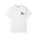 Low Battery T-Shirt — Funny 1% Phone Cartoon Tee