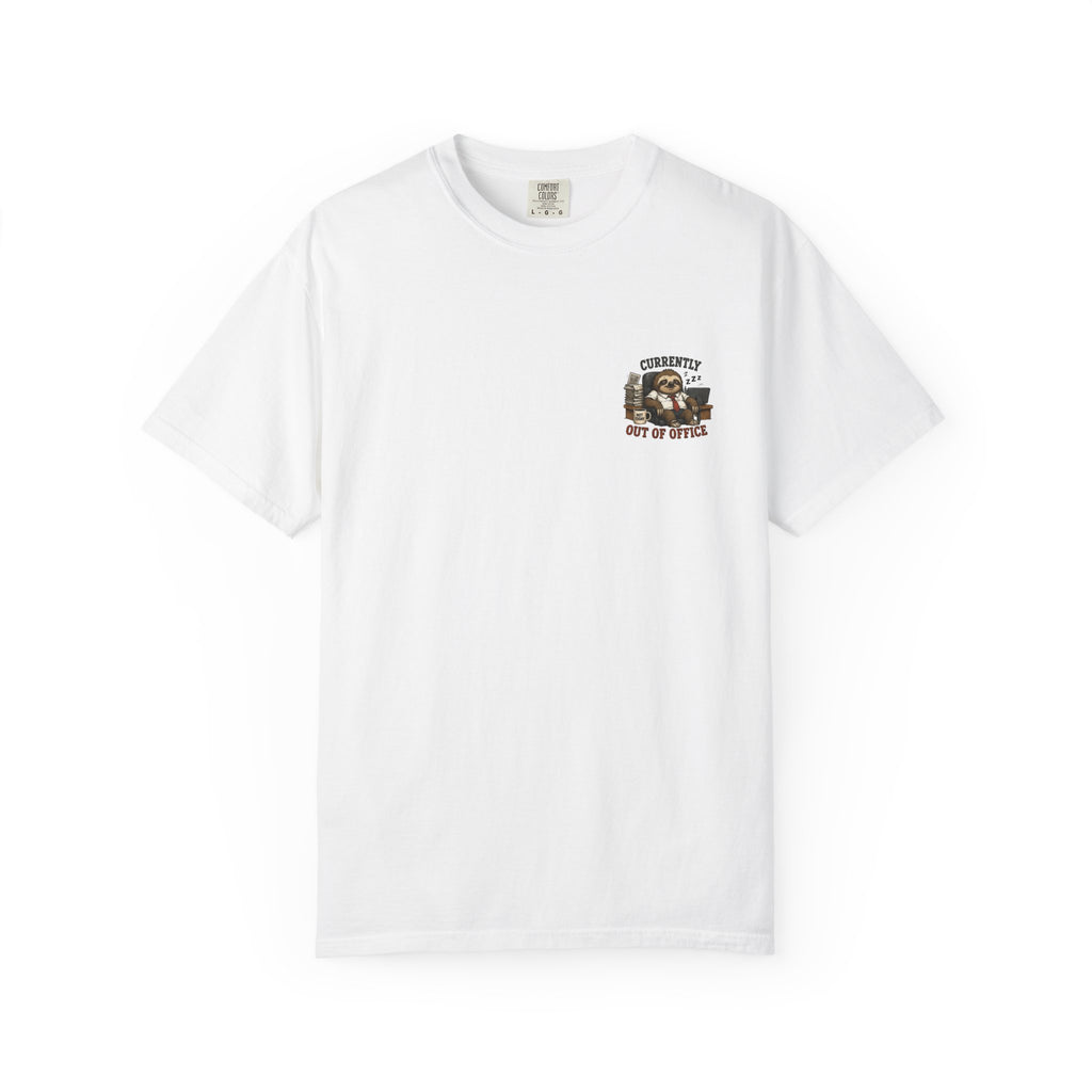 Currently Out of Office Sloth T-Shirt