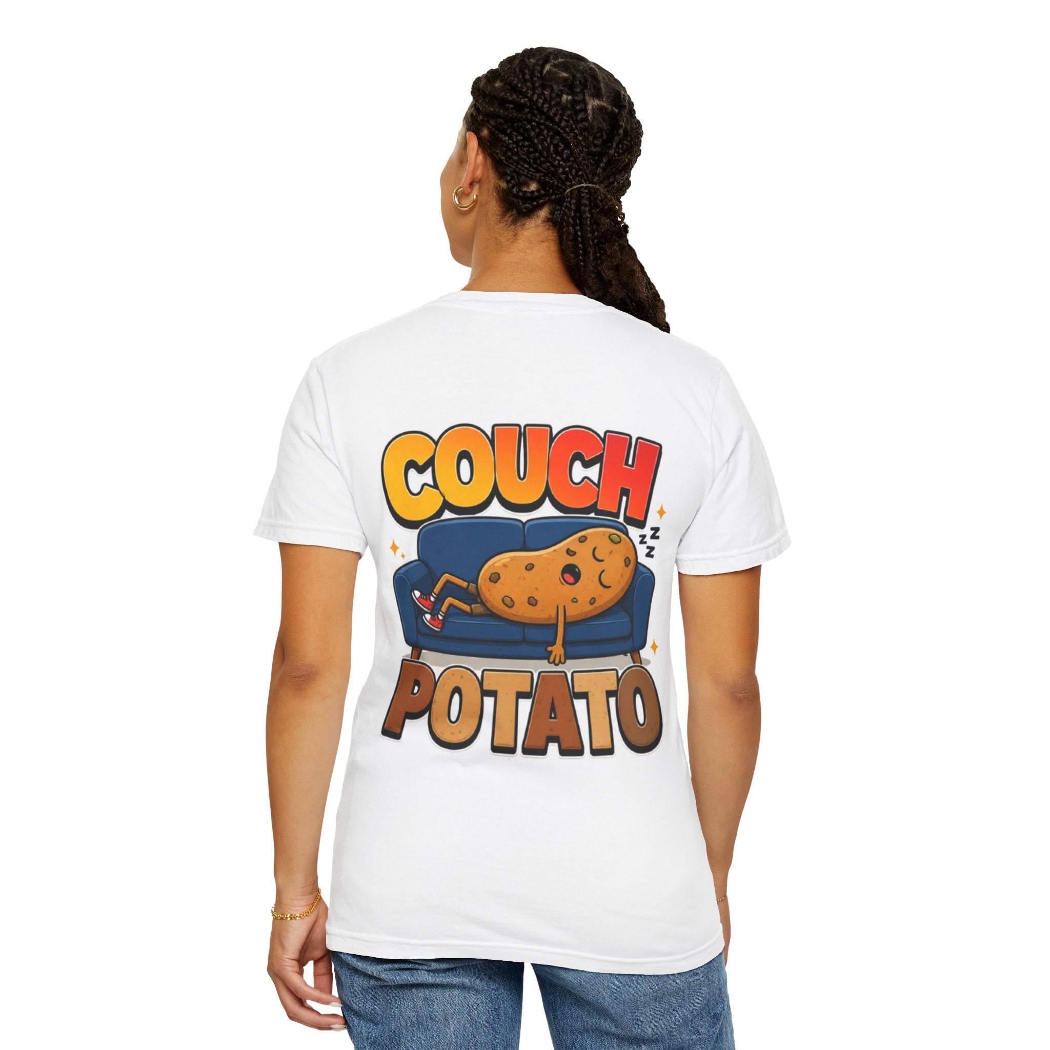 Couch Potato T-Shirt — Funny Lazy Living Graphic Tee