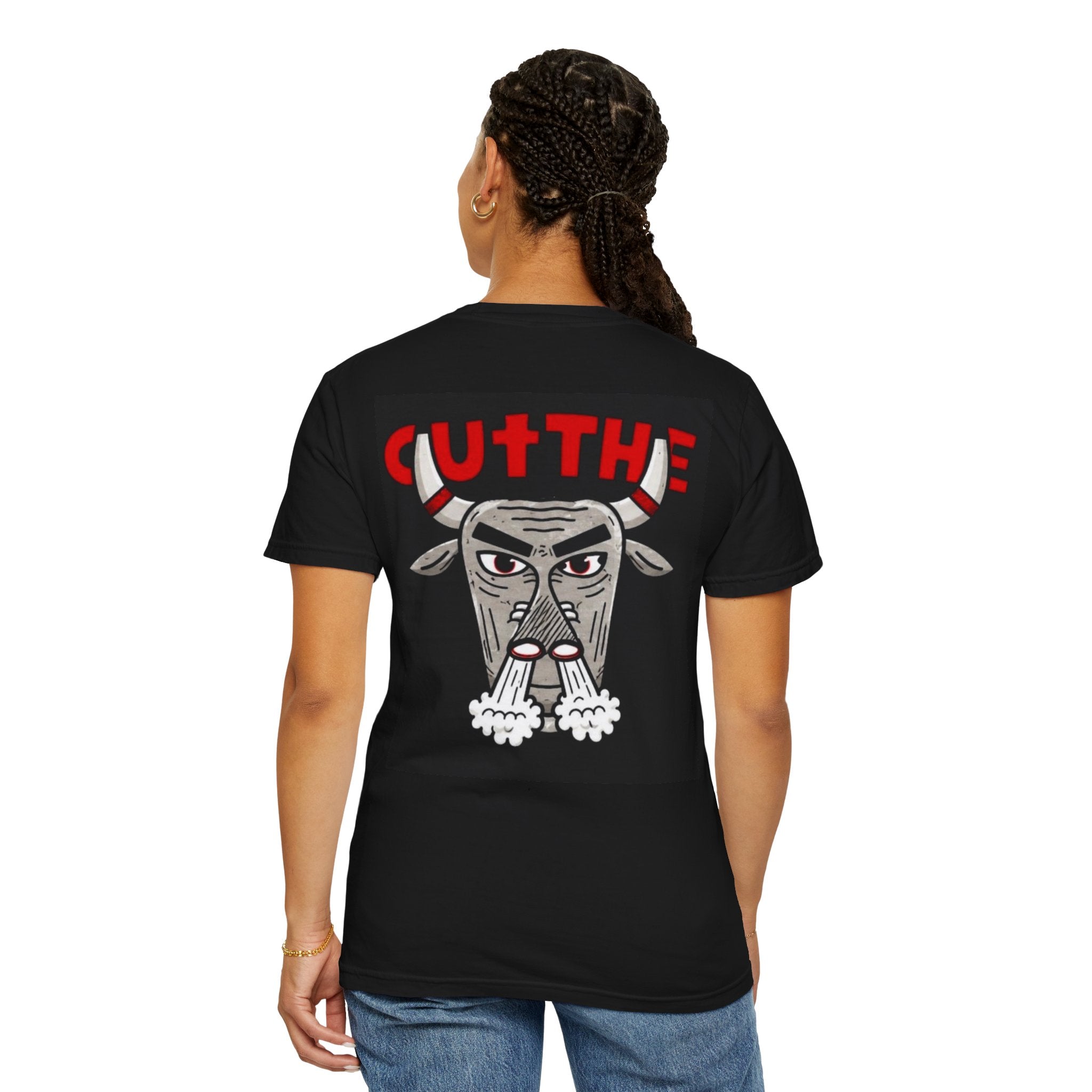 Bull Graphic T-Shirt — "Cut the Bull" Statement Tee
