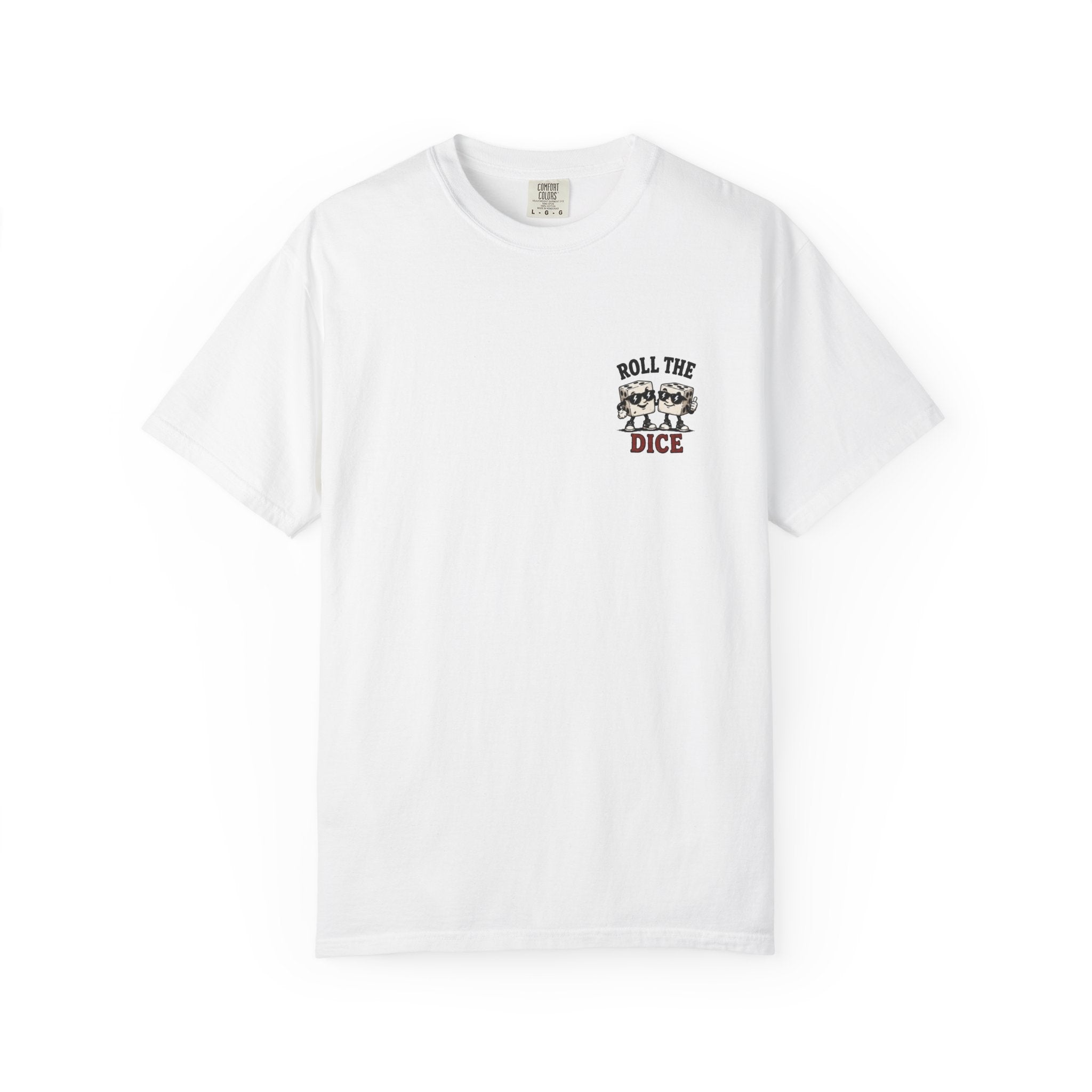 Roll The Dice T‑Shirt – Vintage Dice Cartoon Game Tee