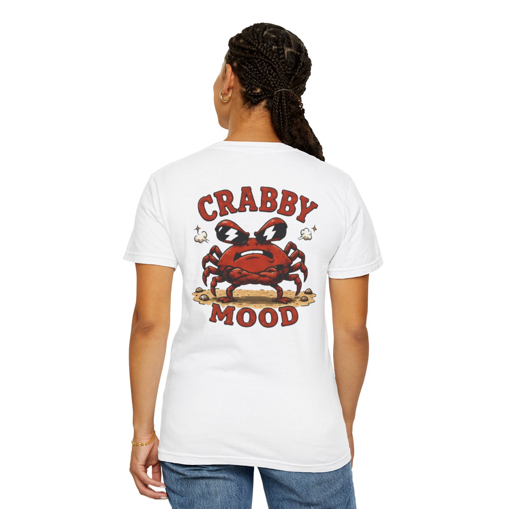 Crabby Mood T-Shirt — Retro Angry Crab Graphic Tee