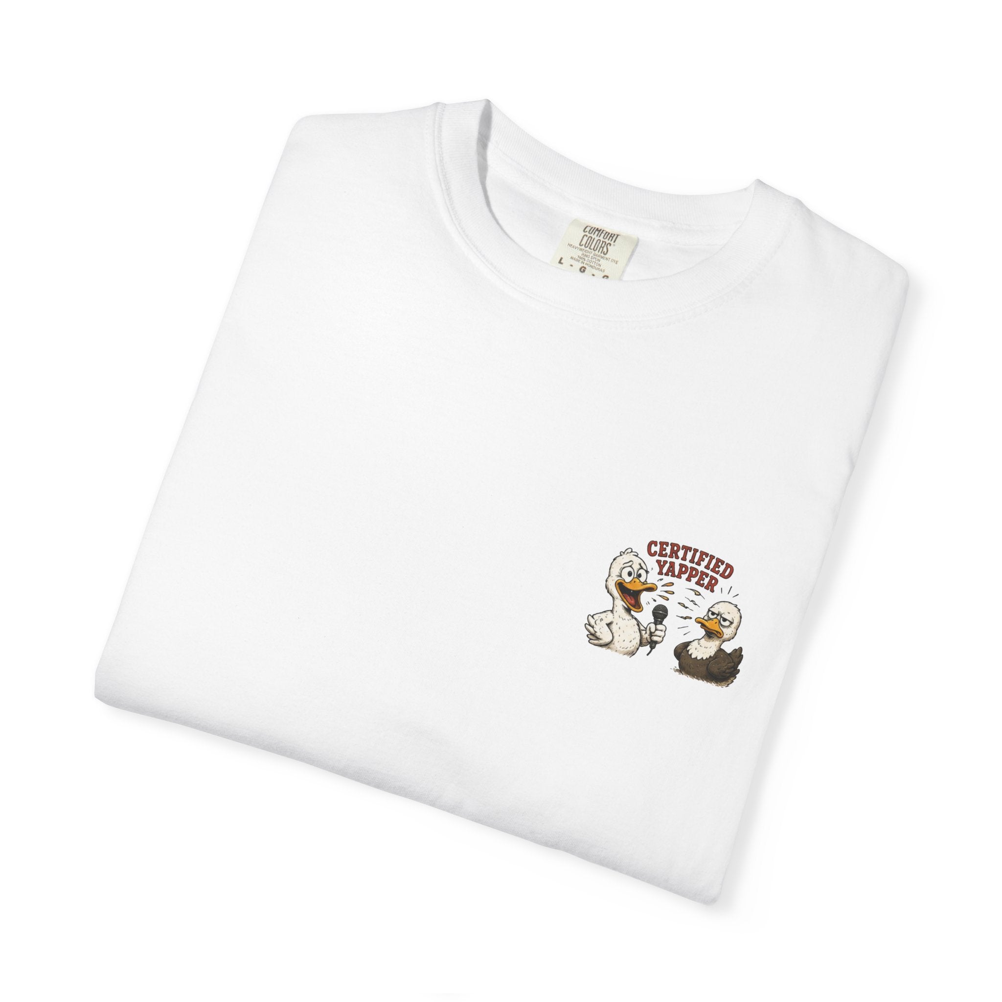 Certified Yapper Duck T-Shirt – Funny Duck Graphic Tee