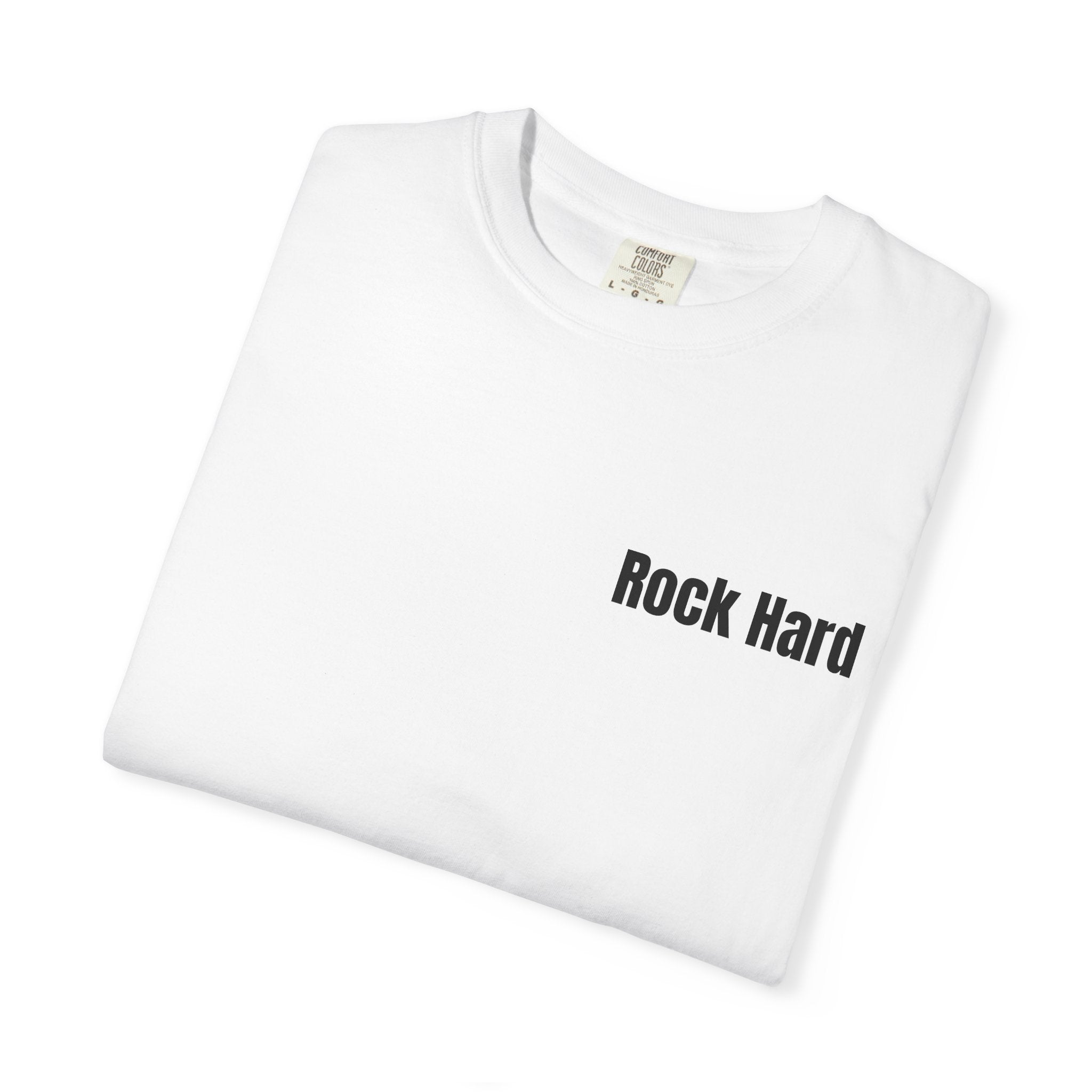 Rock Hard Weightlifting T-Shirt — Cute Kettlebell Character Gym Tee