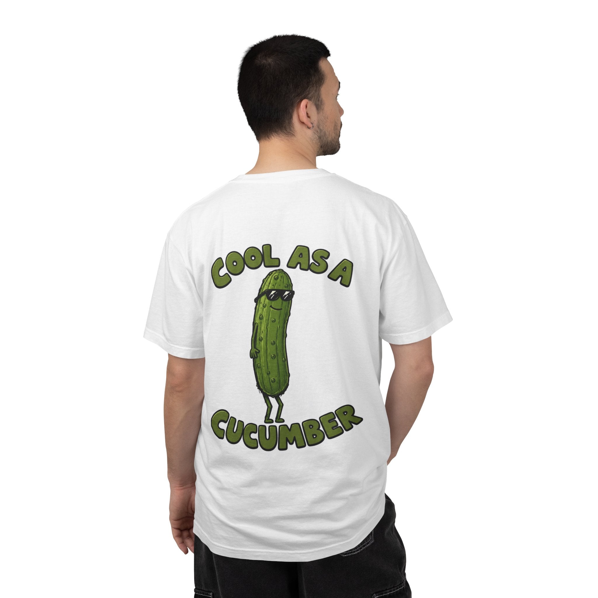 Cool as a Cucumber T-Shirt — Funny Pickle Graphic Tee