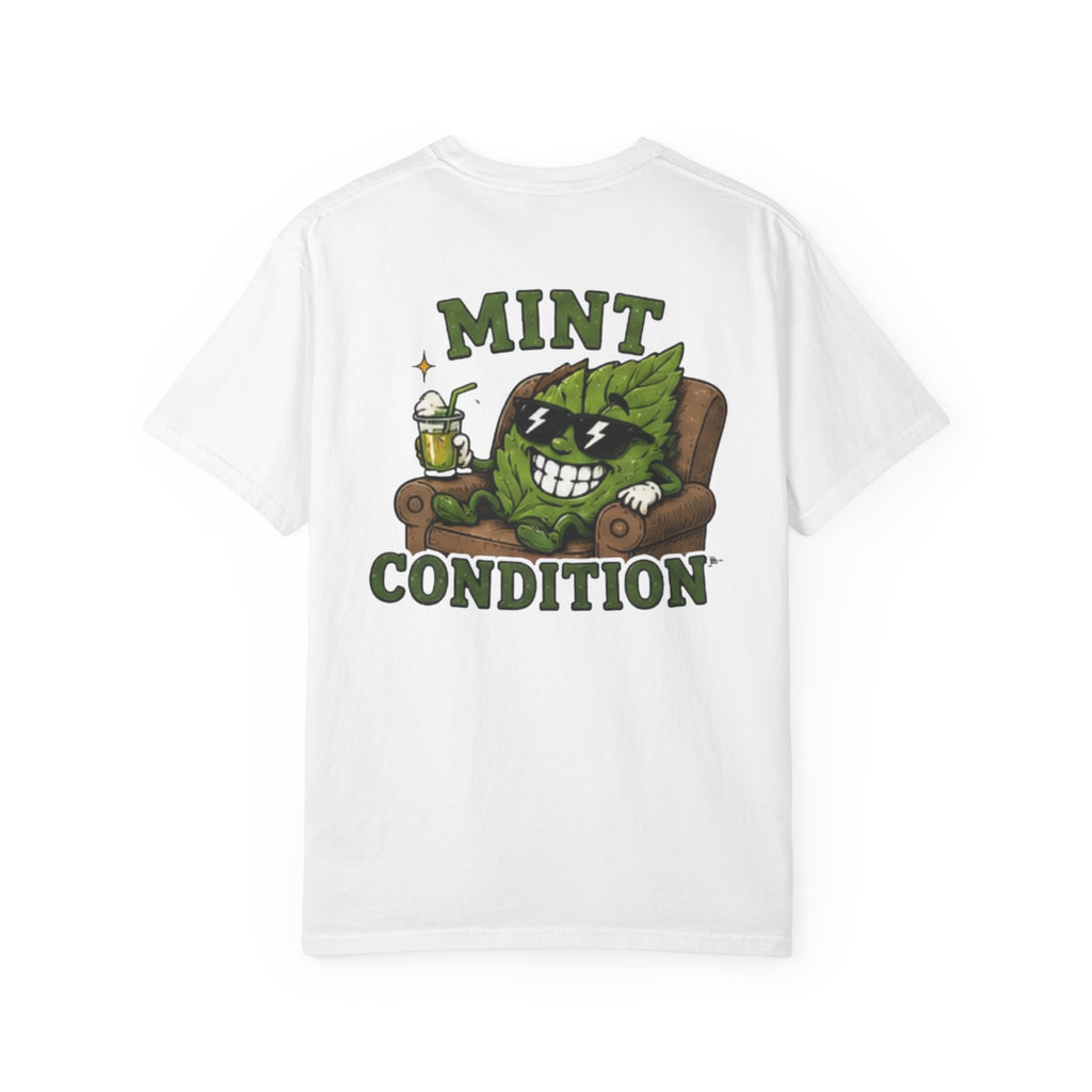 Mint Condition T-Shirt — Retro Mint Leaf Graphic Tee
