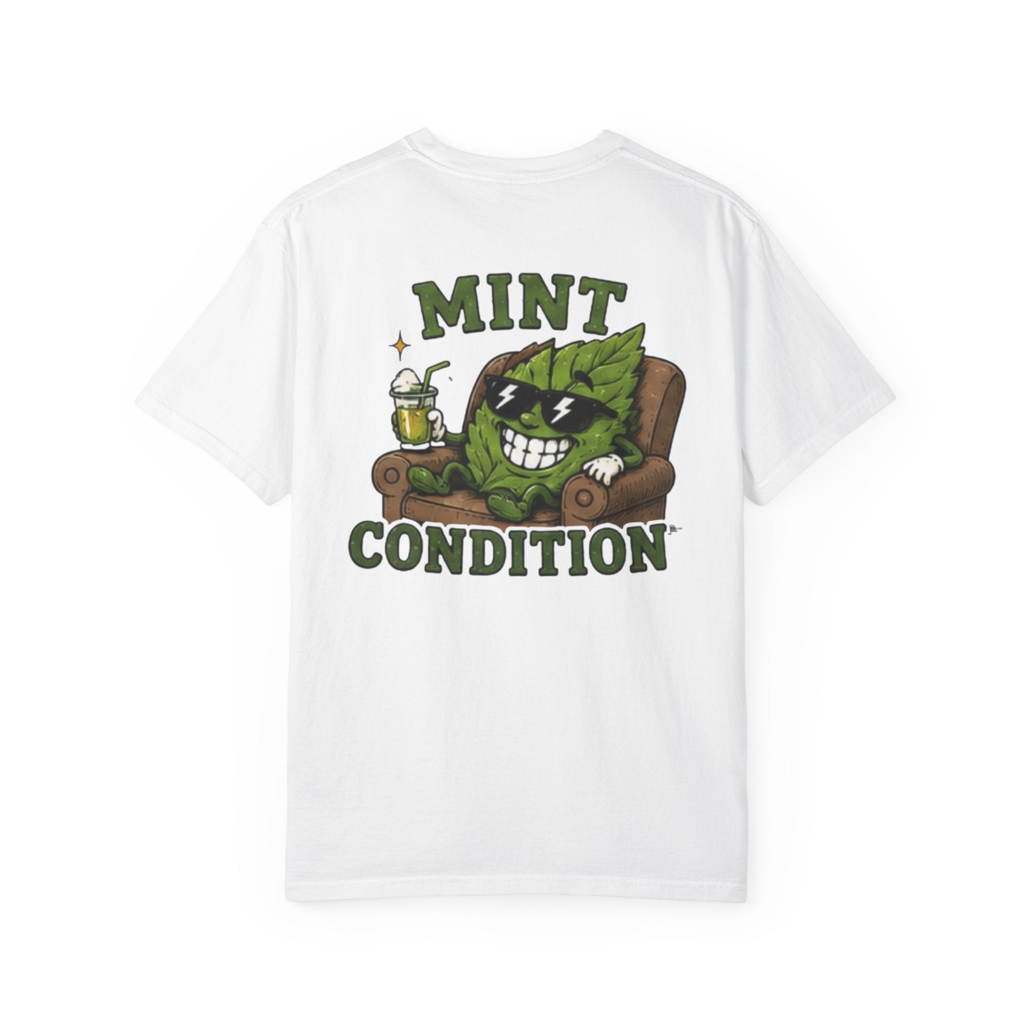 Mint Condition T-Shirt — Retro Mint Leaf Graphic Tee