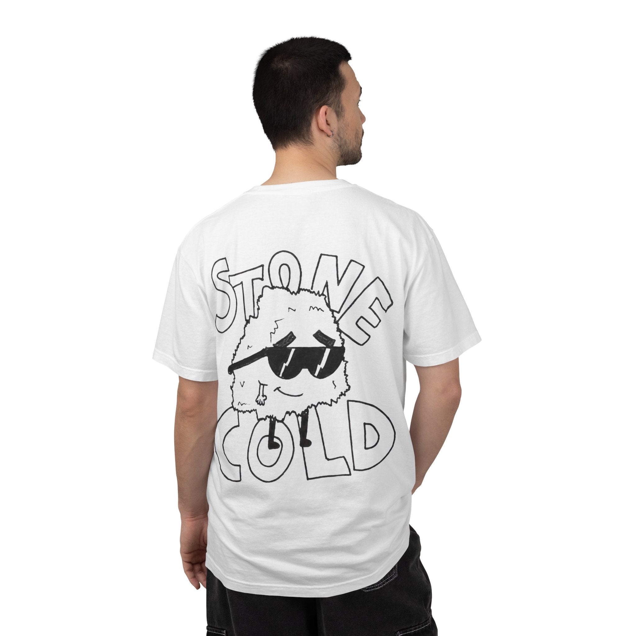 Stone Cold Graphic T-Shirt — Retro Cool Mascot Tee
