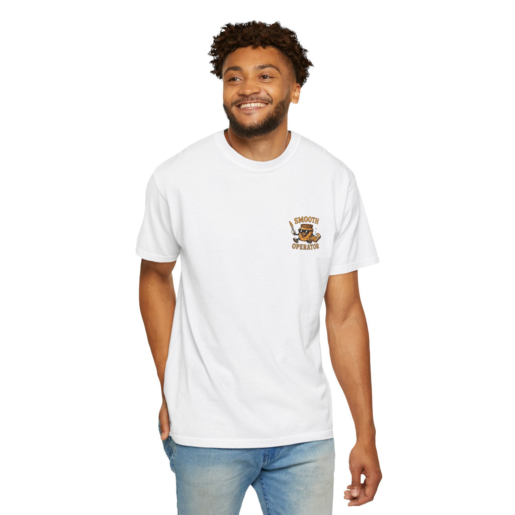 Smooth Operator T-Shirt — Retro Peanut Butter & Toast Graphic Tee