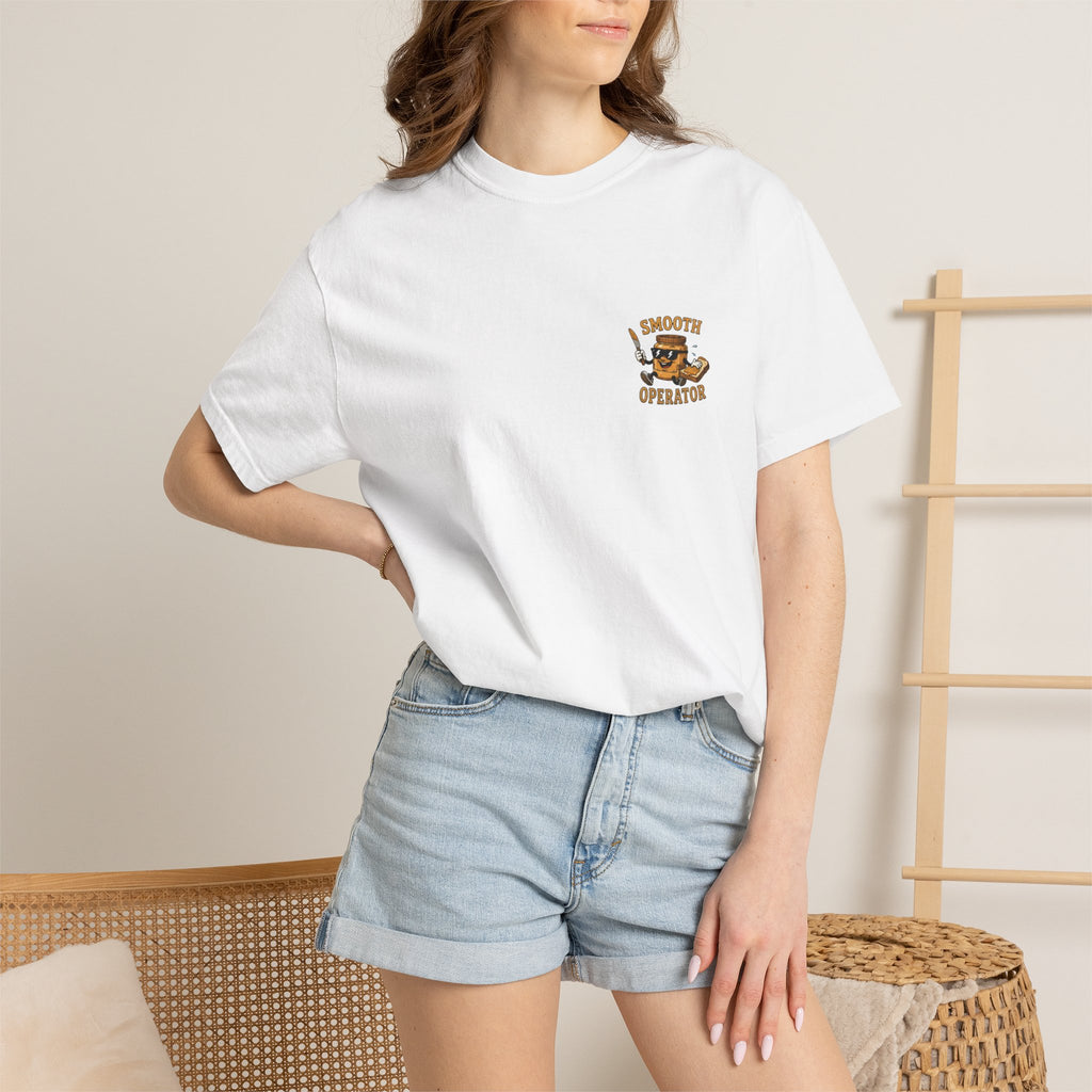 Smooth Operator T-Shirt — Retro Peanut Butter & Toast Graphic Tee