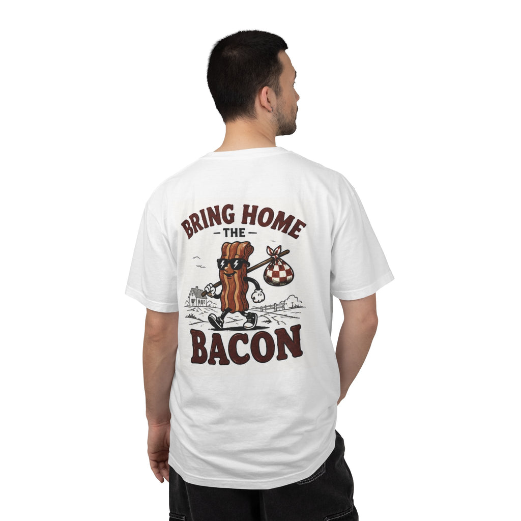 Bring Home the Bacon T-Shirt — Vintage Bacon Graphic Tee