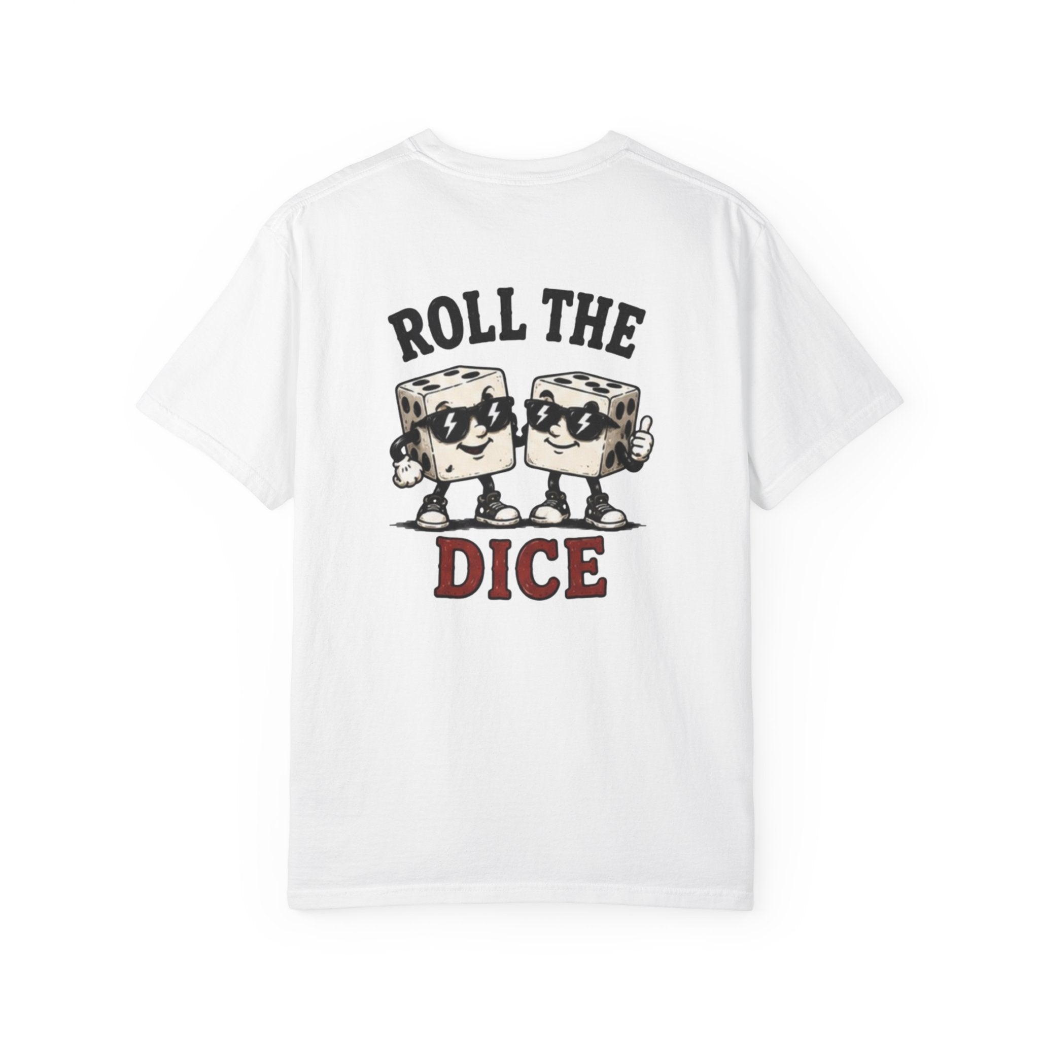 Roll The Dice T‑Shirt – Vintage Dice Cartoon Game Tee
