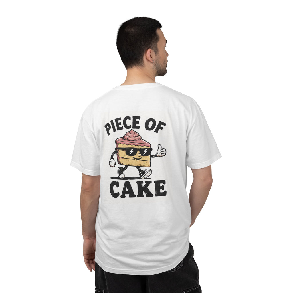 Piece of Cake T-Shirt – Retro Cartoon Cake Graphic Tee