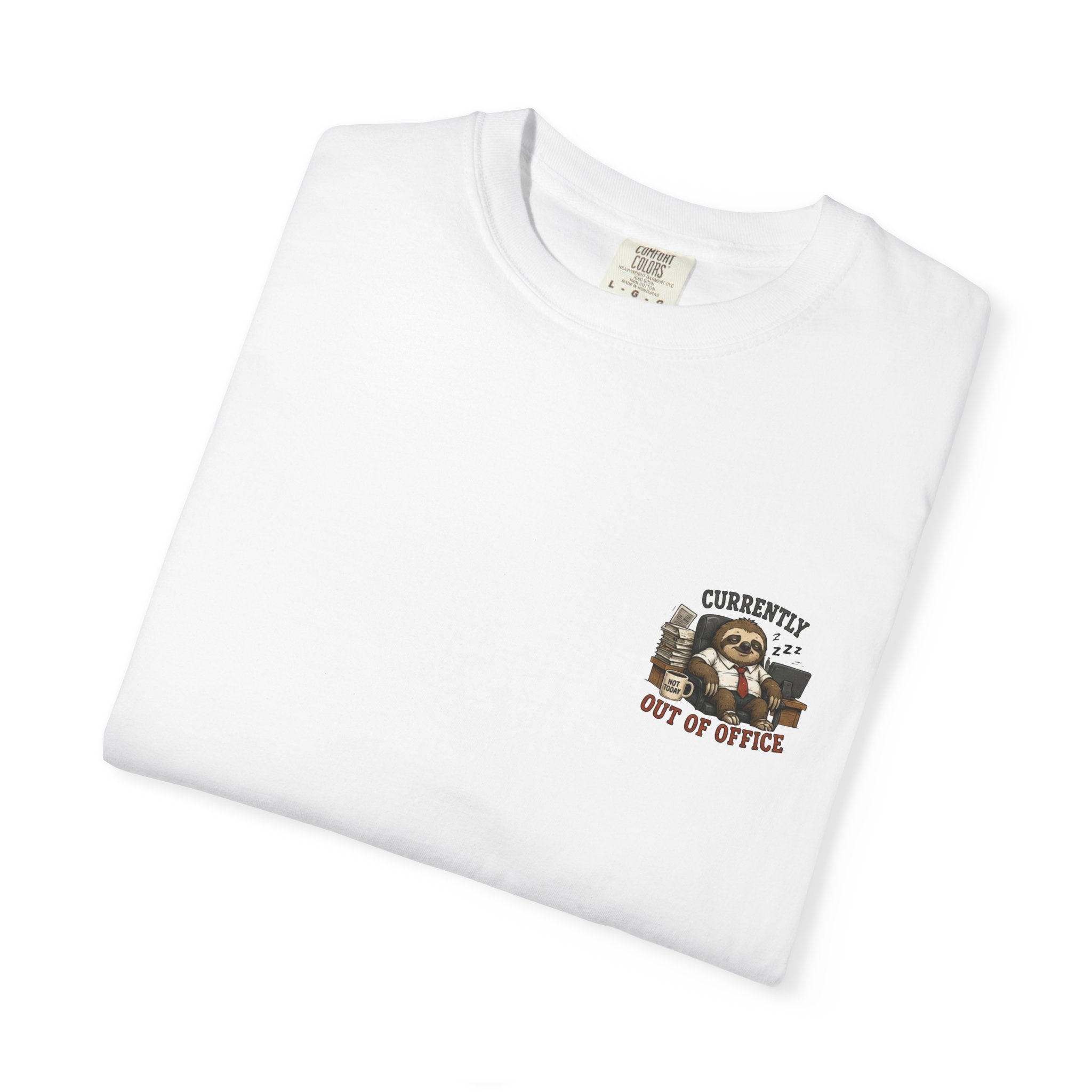 Currently Out of Office Sloth T-Shirt