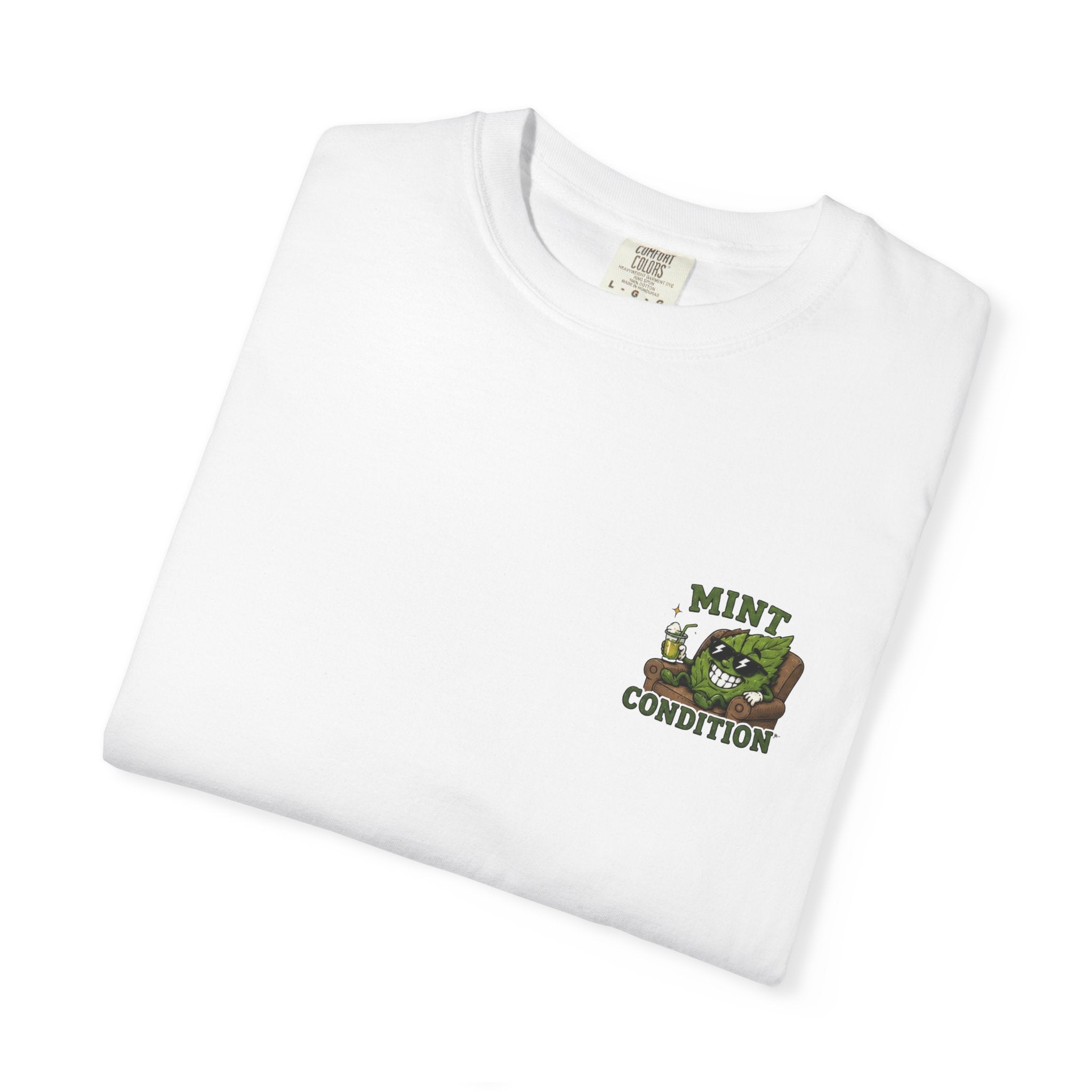 Mint Condition T-Shirt — Retro Mint Leaf Graphic Tee