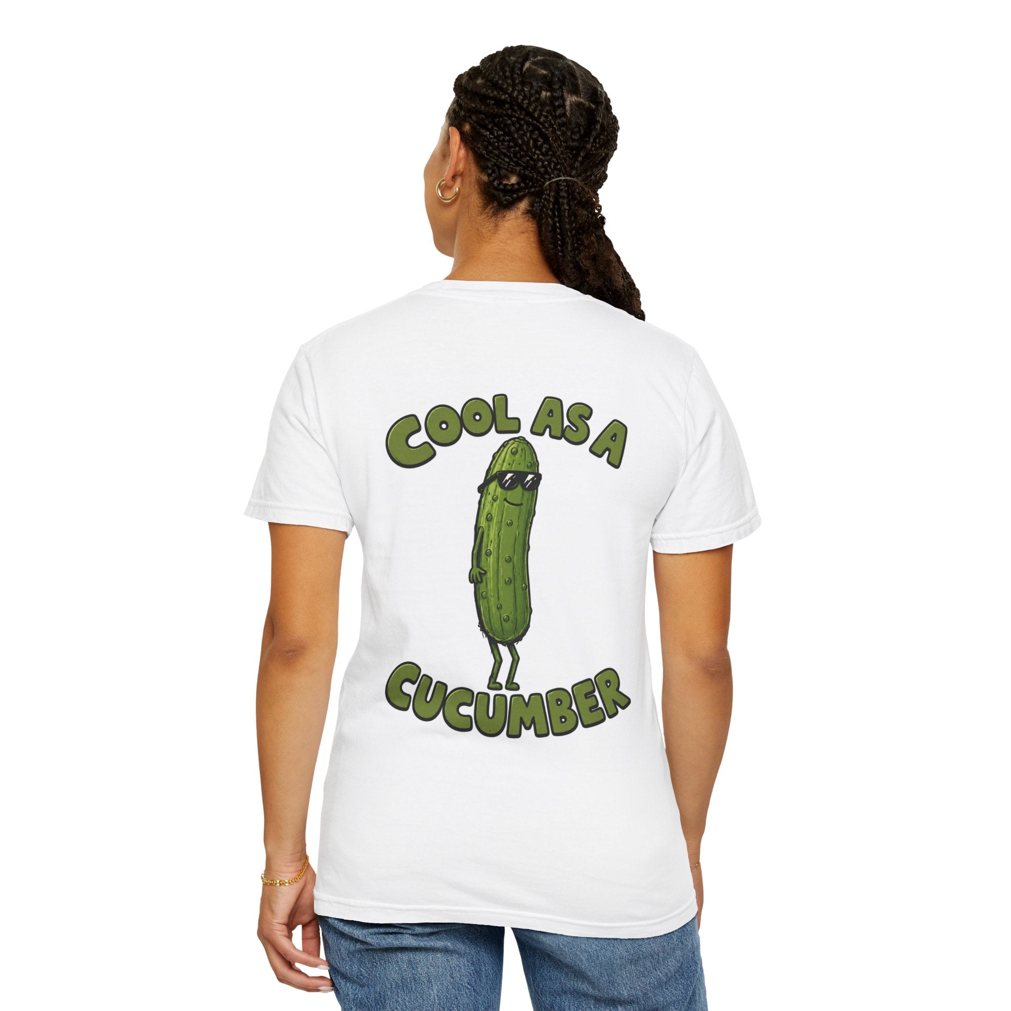 Cool as a Cucumber T-Shirt — Funny Pickle Graphic Tee