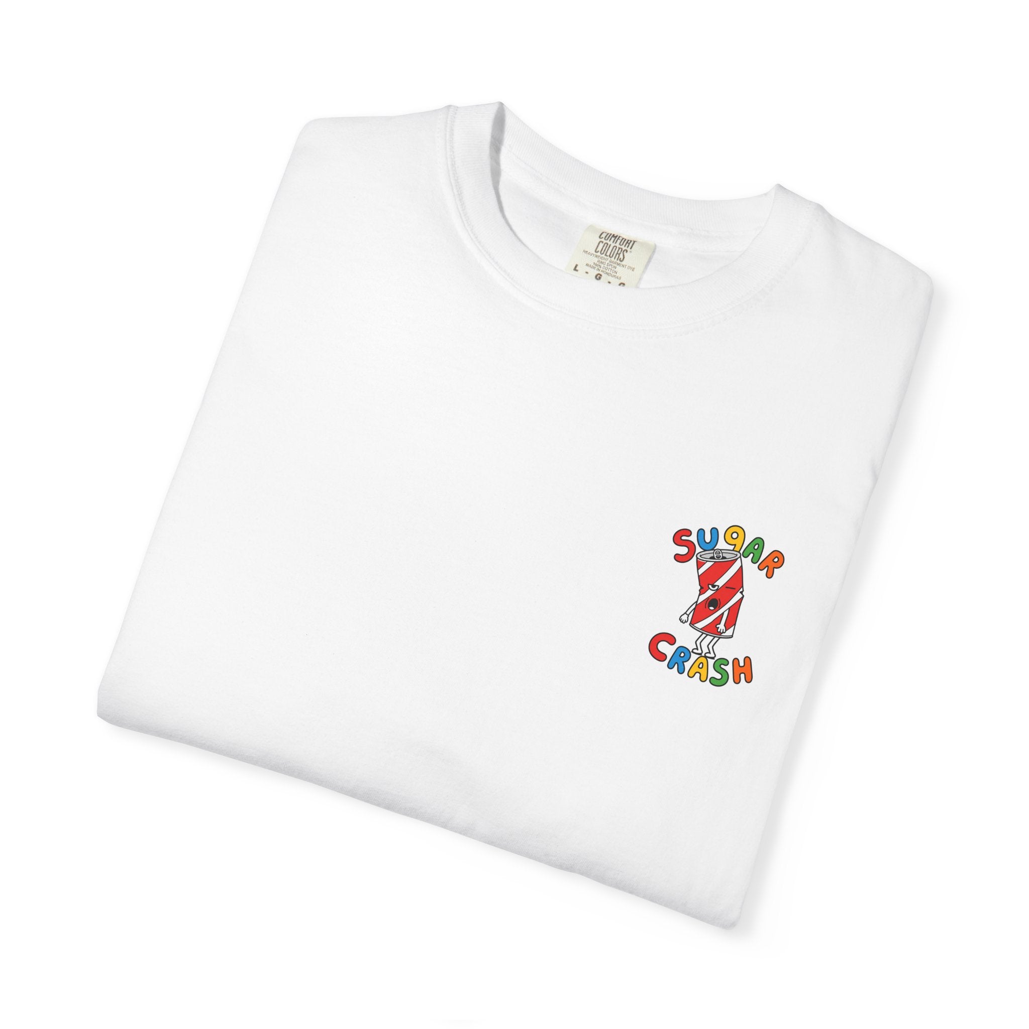 Sugar Crash T-Shirt — Retro Soda Can Graphic Tee