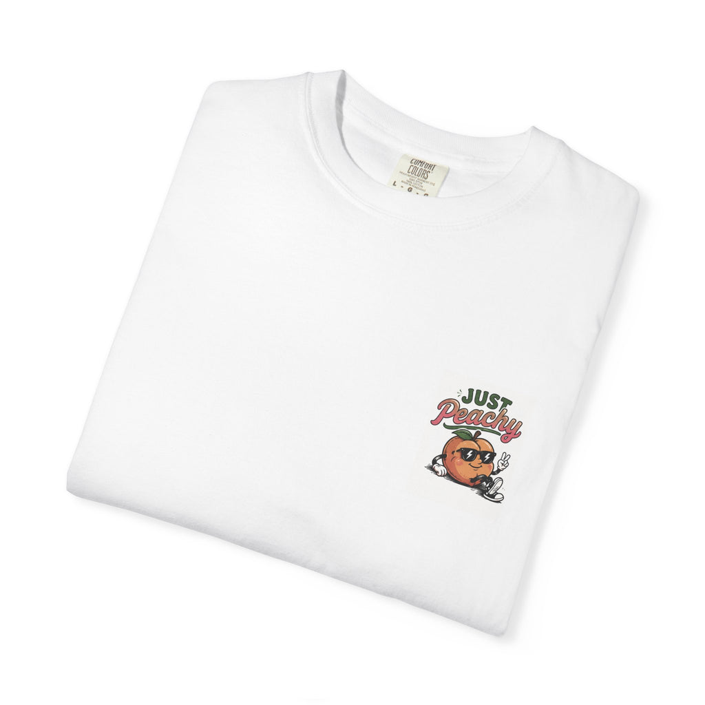 Just Peachy T-Shirt — Vintage Cool Peach Graphic Tee