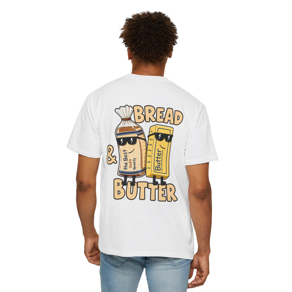 Bread & Butter T-Shirt —  Cartoon Food Duo Tee