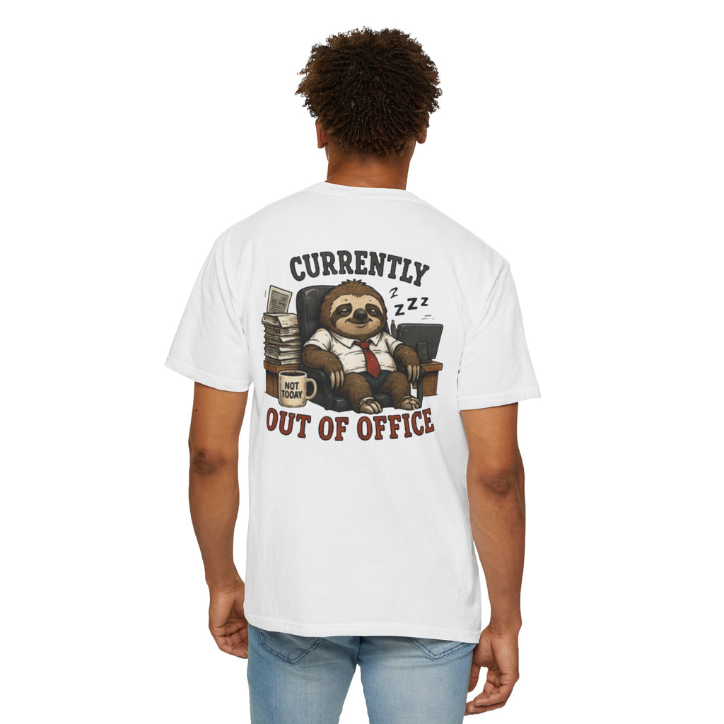 Currently Out of Office Sloth T-Shirt