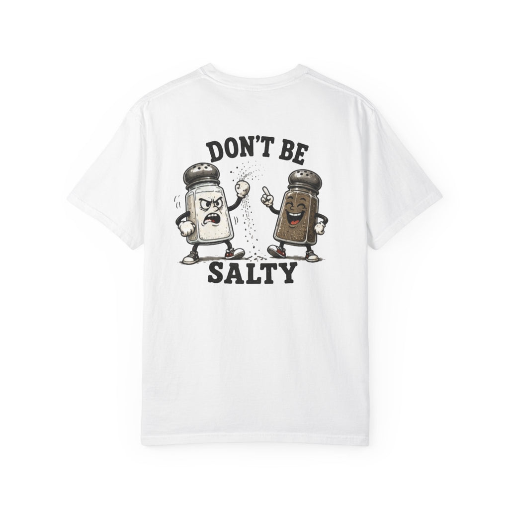 Don't Be Salty T-Shirt – Salt & Pepper Cartoon Graphic Tee