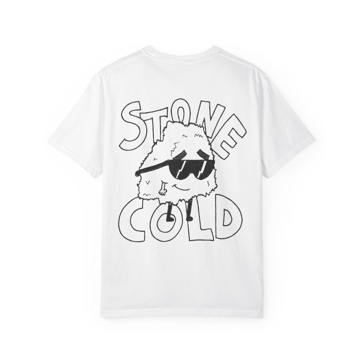 Stone Cold Graphic T-Shirt — Retro Cool Mascot Tee