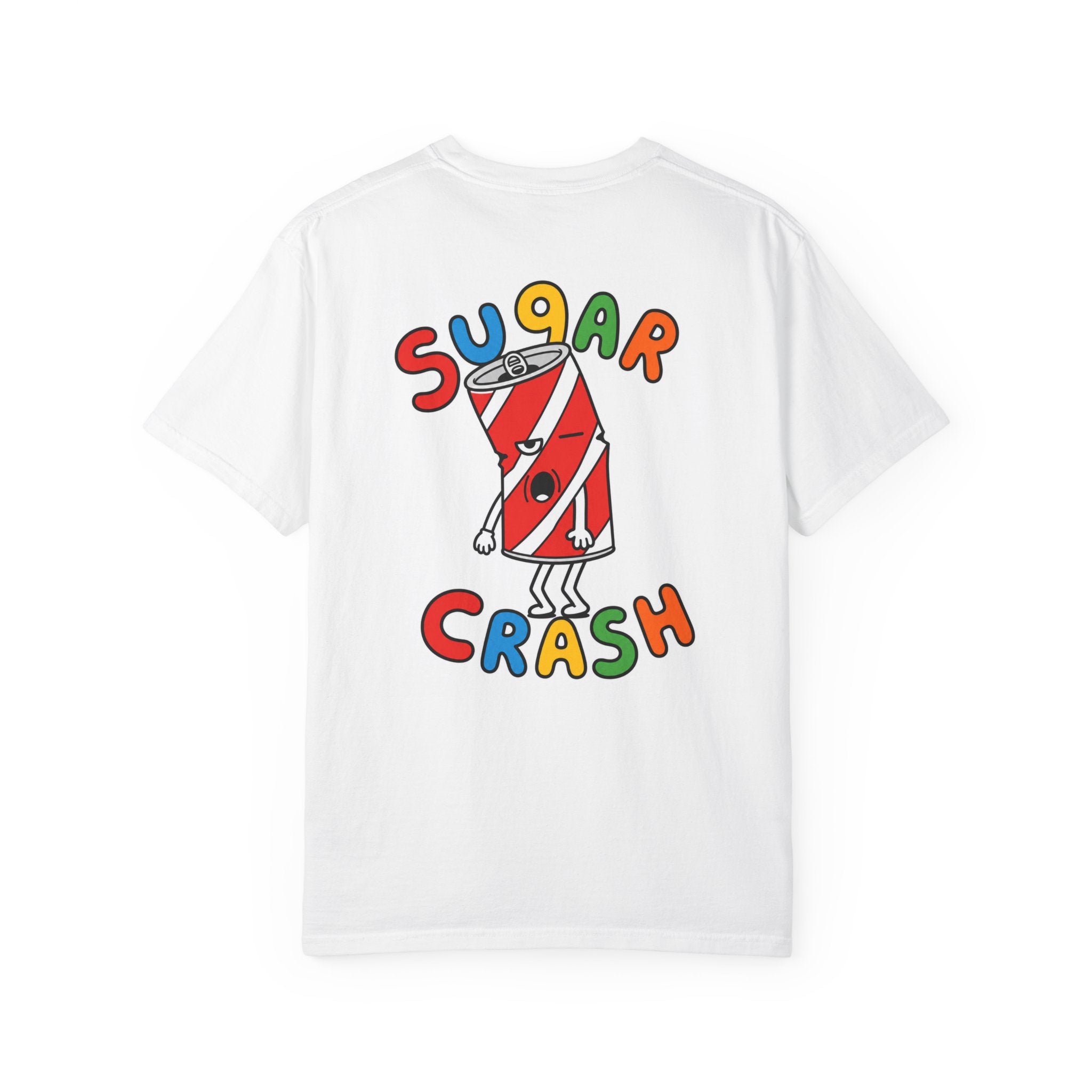 Sugar Crash T-Shirt — Retro Soda Can Graphic Tee