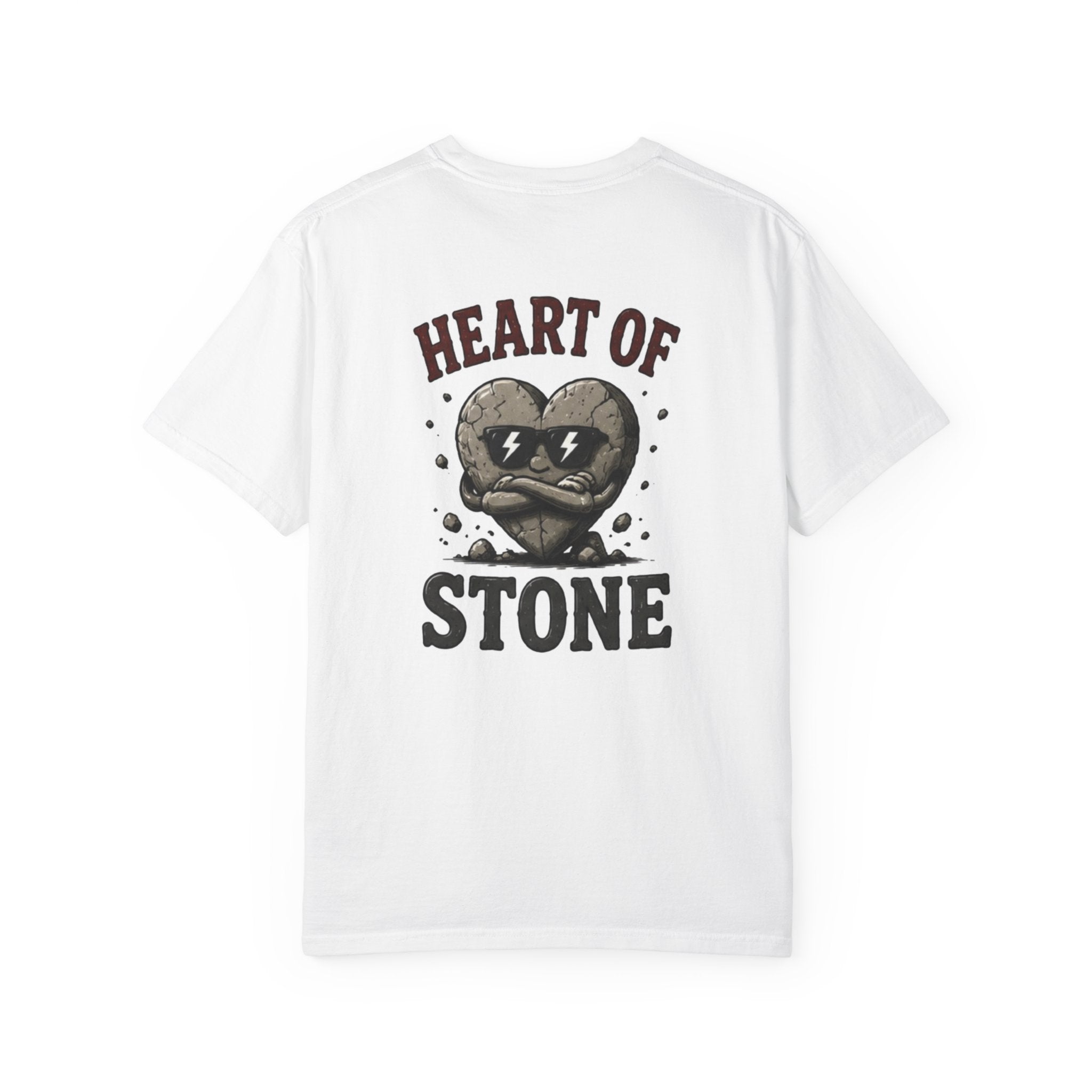 Heart of Stone T-Shirt — Vintage Stone Heart Graphic Tee