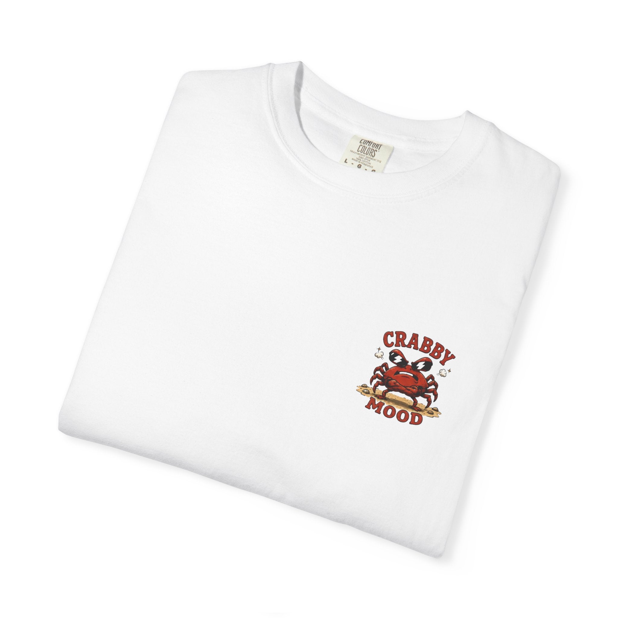 Crabby Mood T-Shirt — Retro Angry Crab Graphic Tee