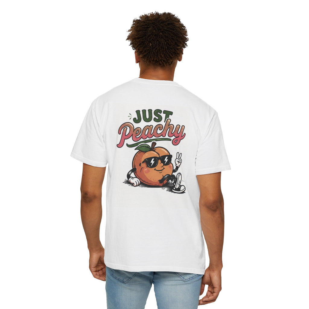 Just Peachy T-Shirt — Vintage Cool Peach Graphic Tee