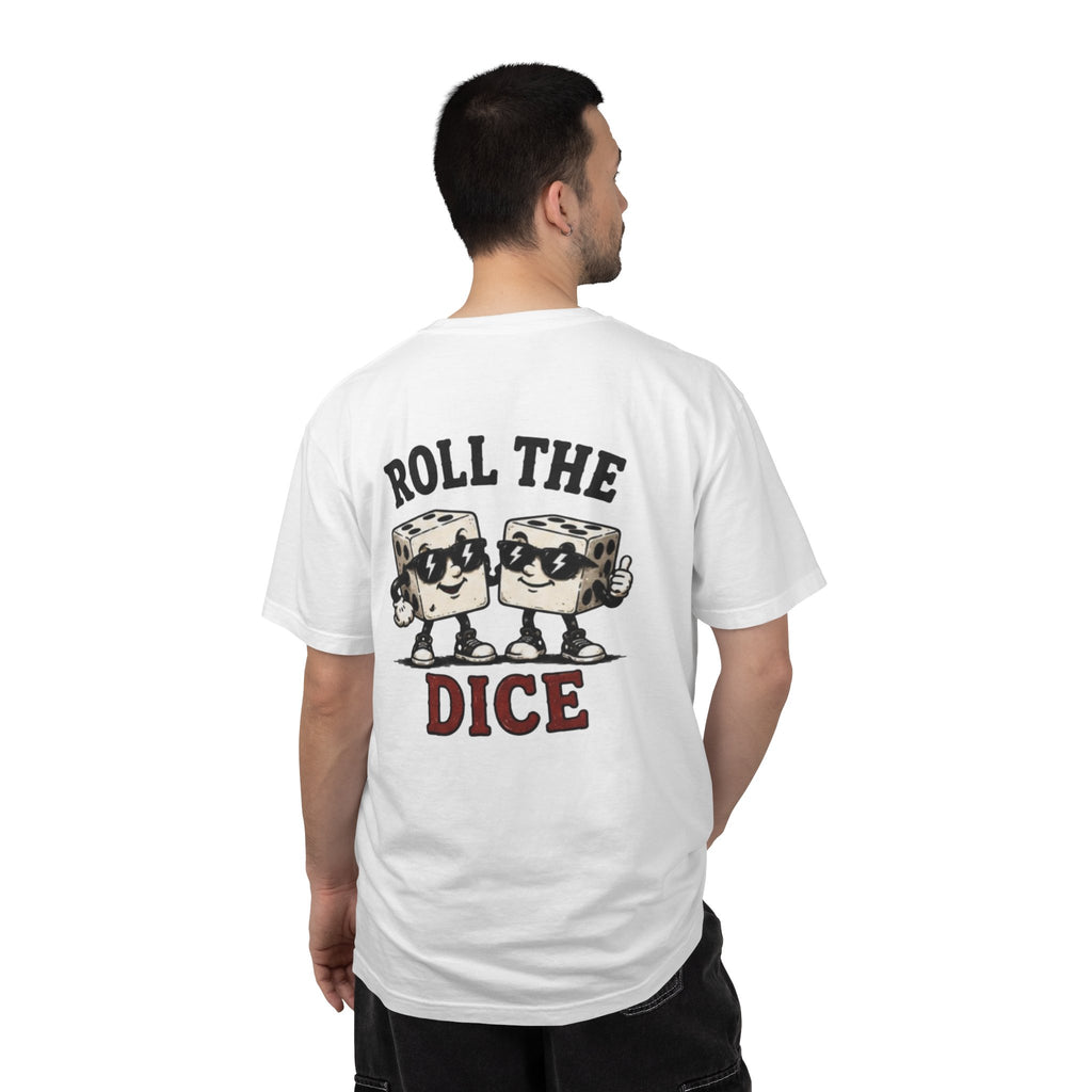 Roll The Dice T‑Shirt – Vintage Dice Cartoon Game Tee