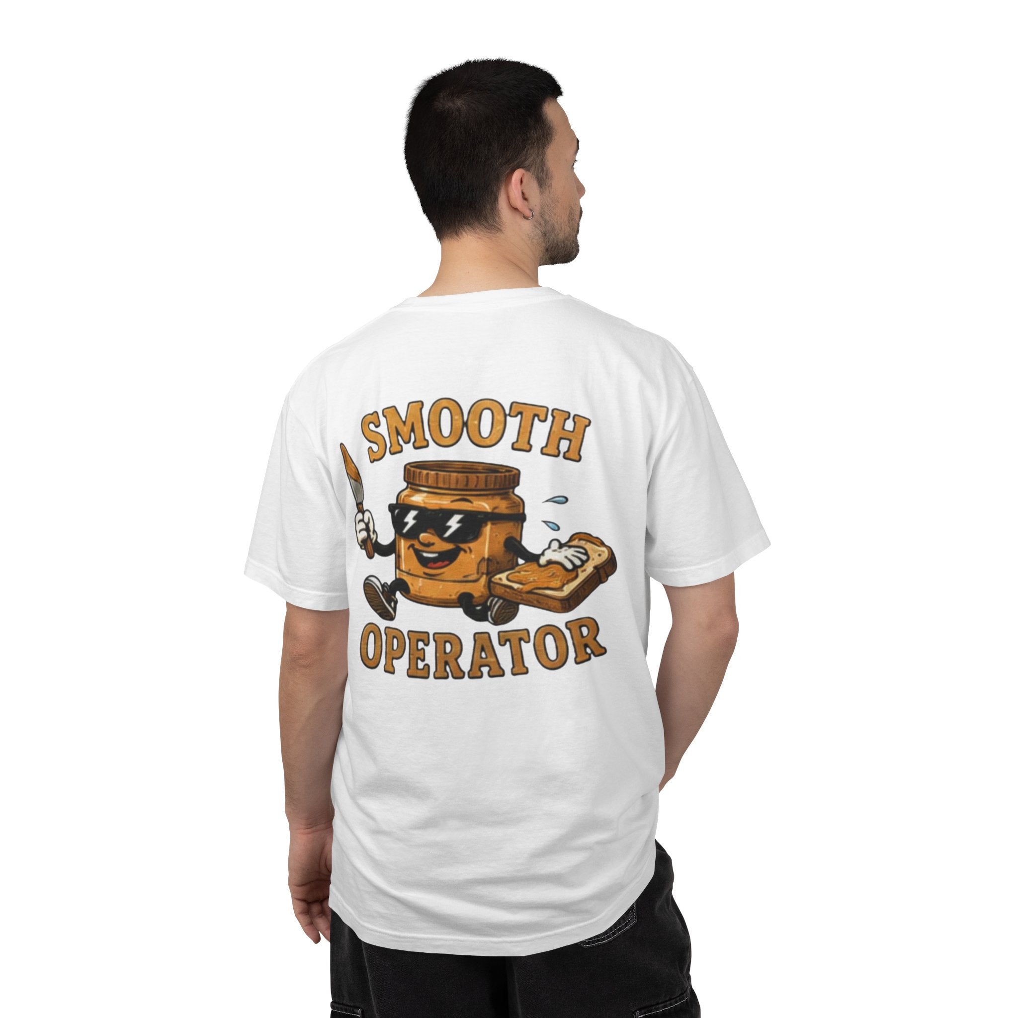 Smooth Operator T-Shirt — Retro Peanut Butter & Toast Graphic Tee