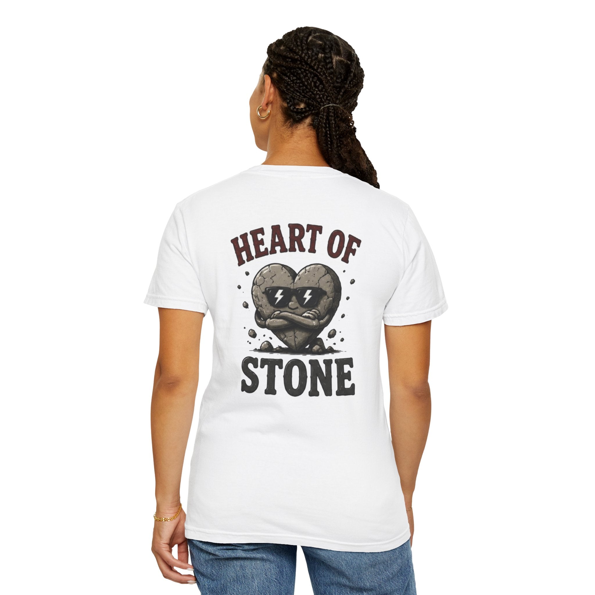 Heart of Stone T-Shirt — Vintage Stone Heart Graphic Tee