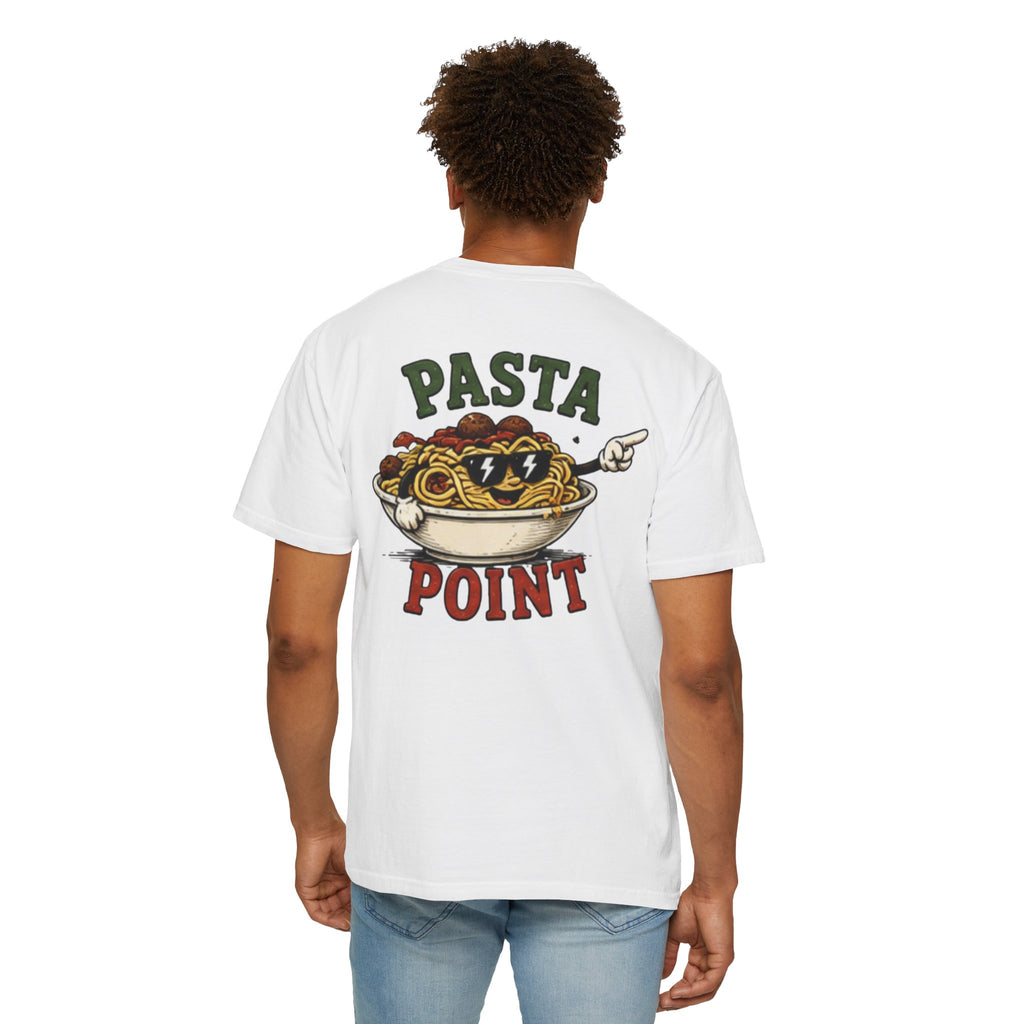 Pasta Point T‑Shirt — Retro Spaghetti Bowl Graphic Tee