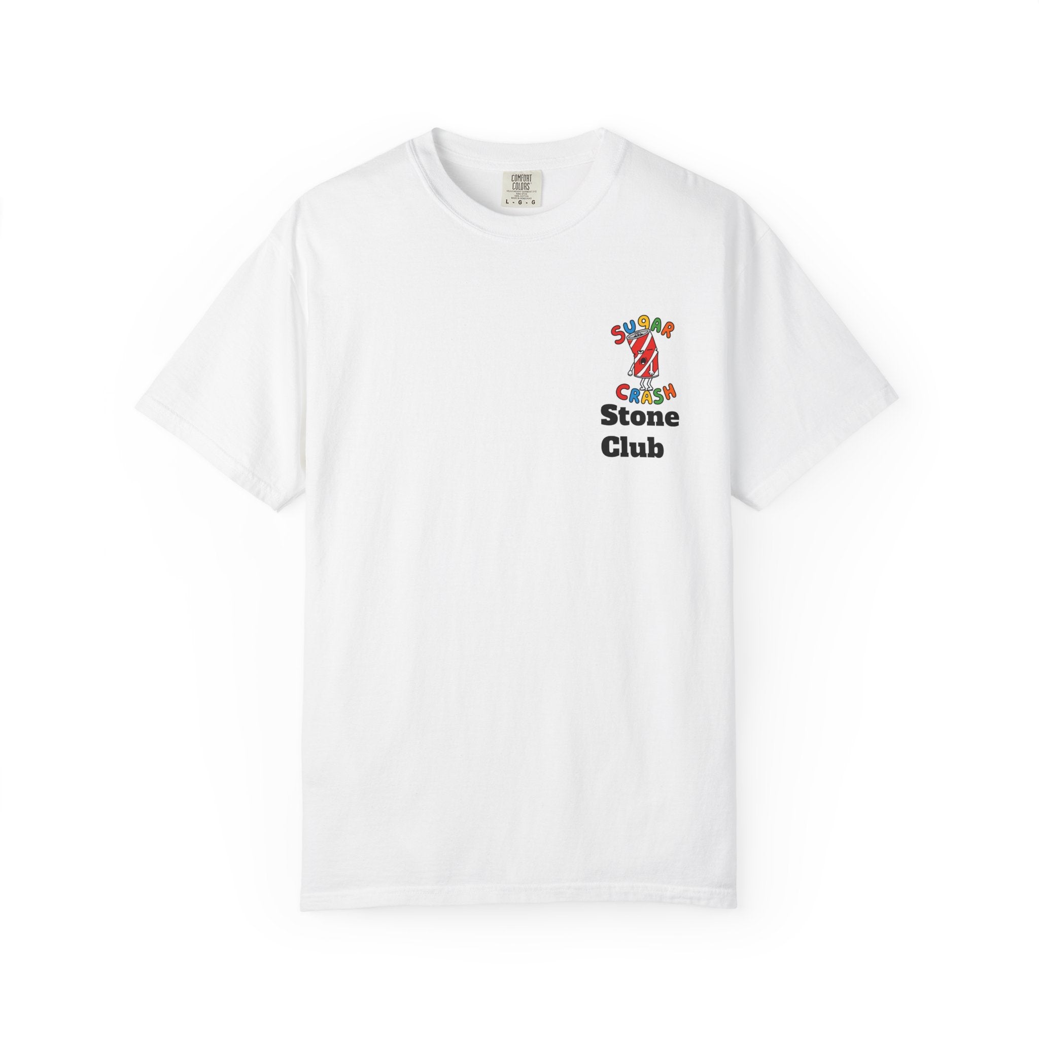 Sugar Crash Club T-Shirt — Retro Soda Can Graphic Tee