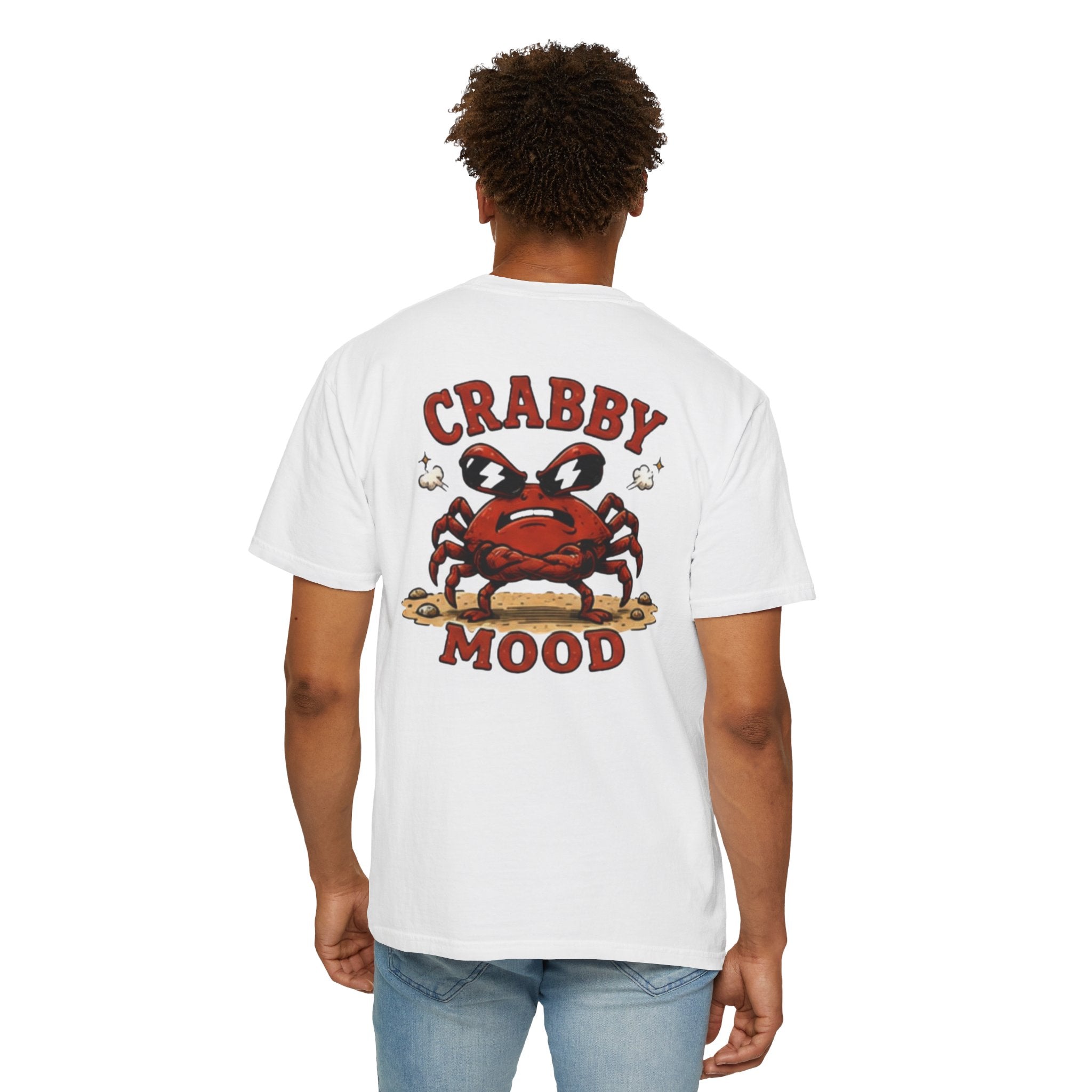 Crabby Mood T-Shirt — Retro Angry Crab Graphic Tee