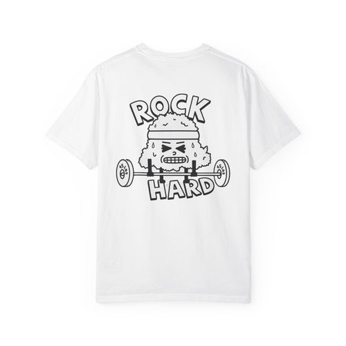 Rock Hard Stone Club T-Shirt — Weightlifting Gym Tee