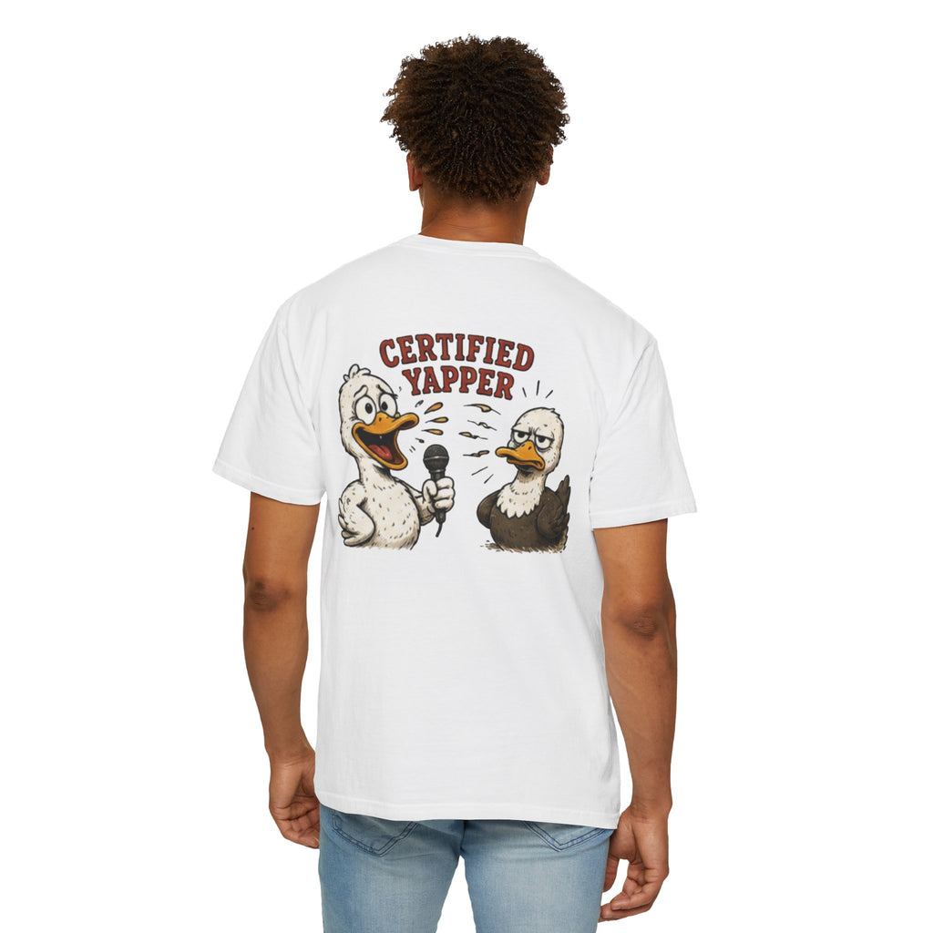 Certified Yapper Duck T-Shirt – Funny Duck Graphic Tee