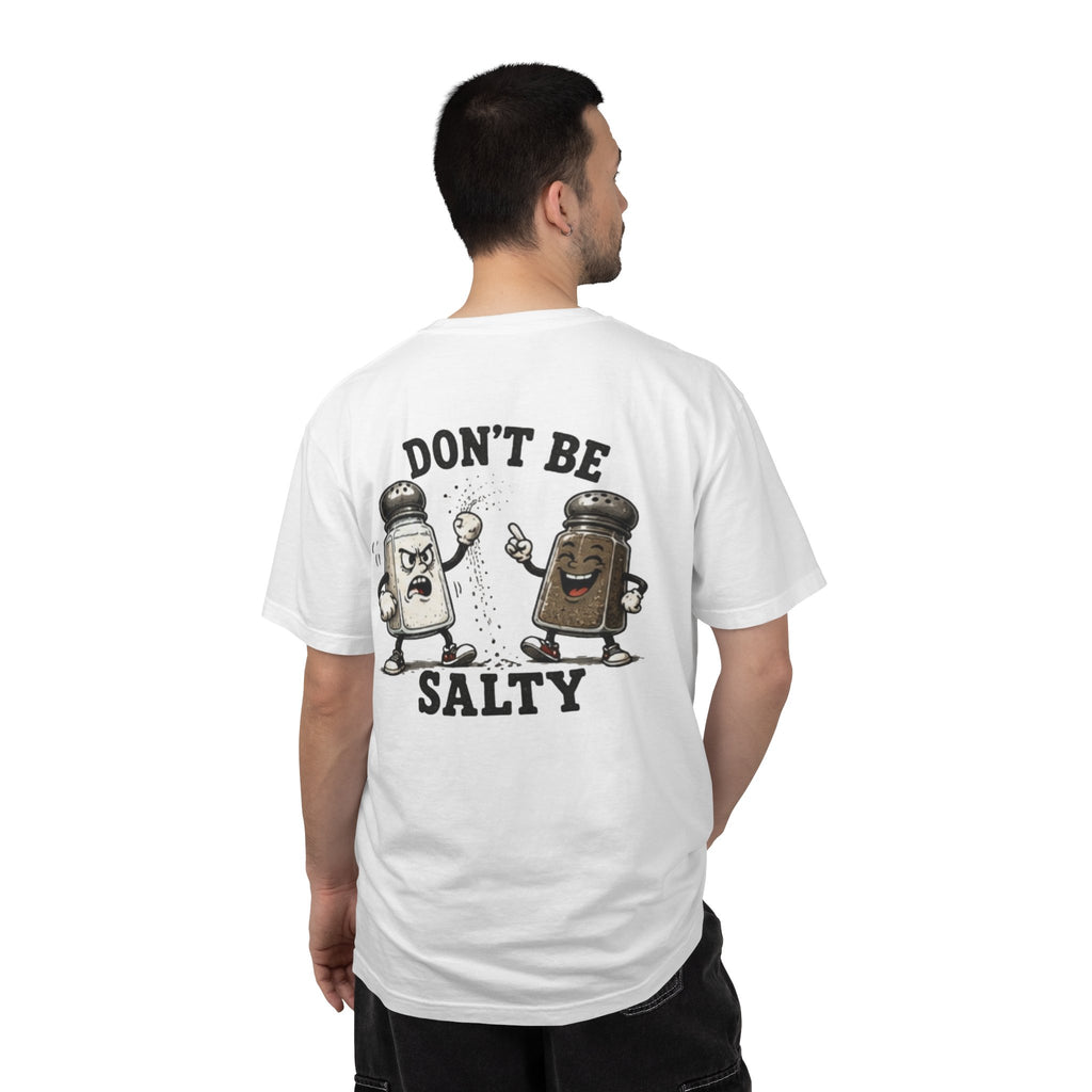 Don't Be Salty T-Shirt – Salt & Pepper Cartoon Graphic Tee